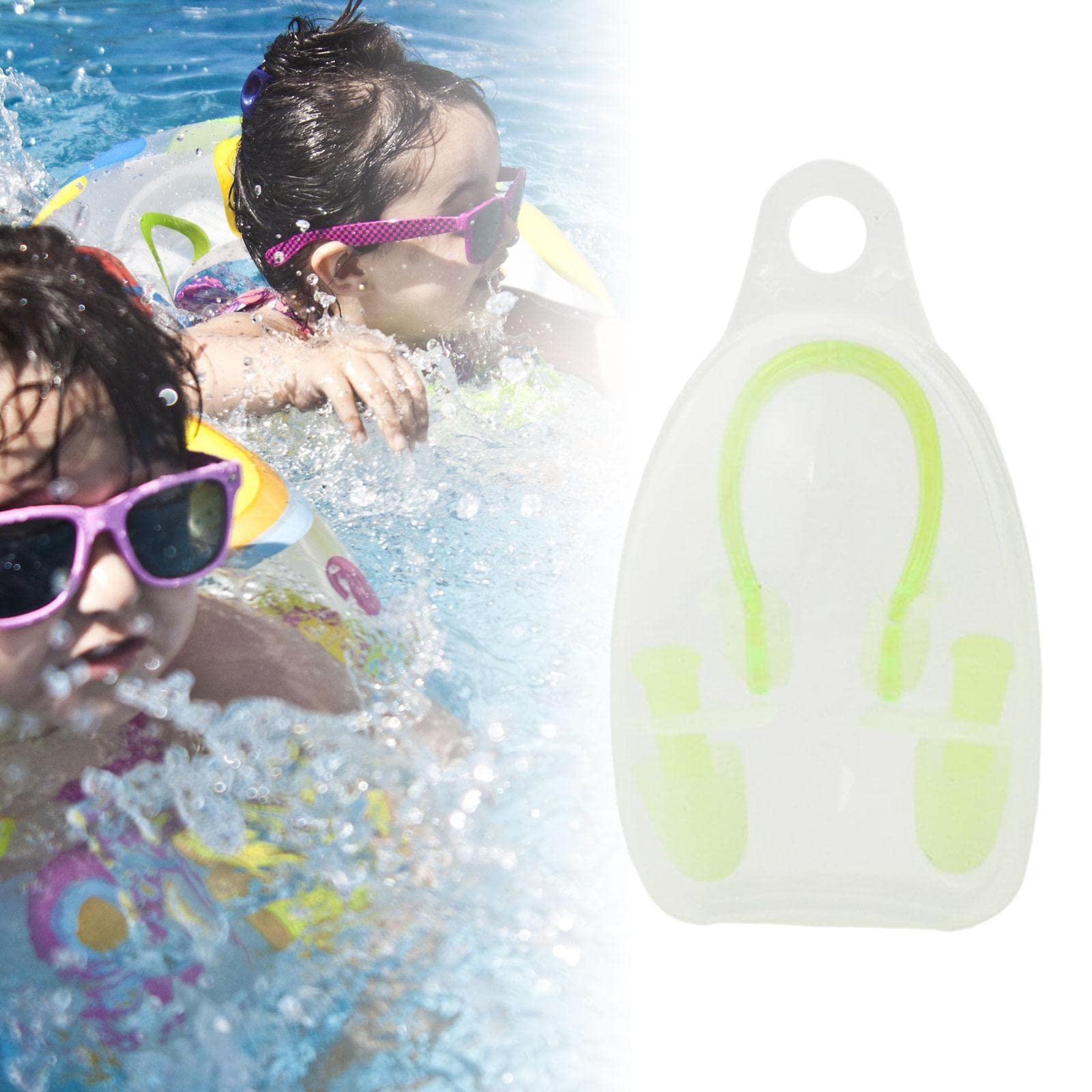 RNXRZANK 5xNose Clip and Ear Swimming Accessories Set for Swimmers