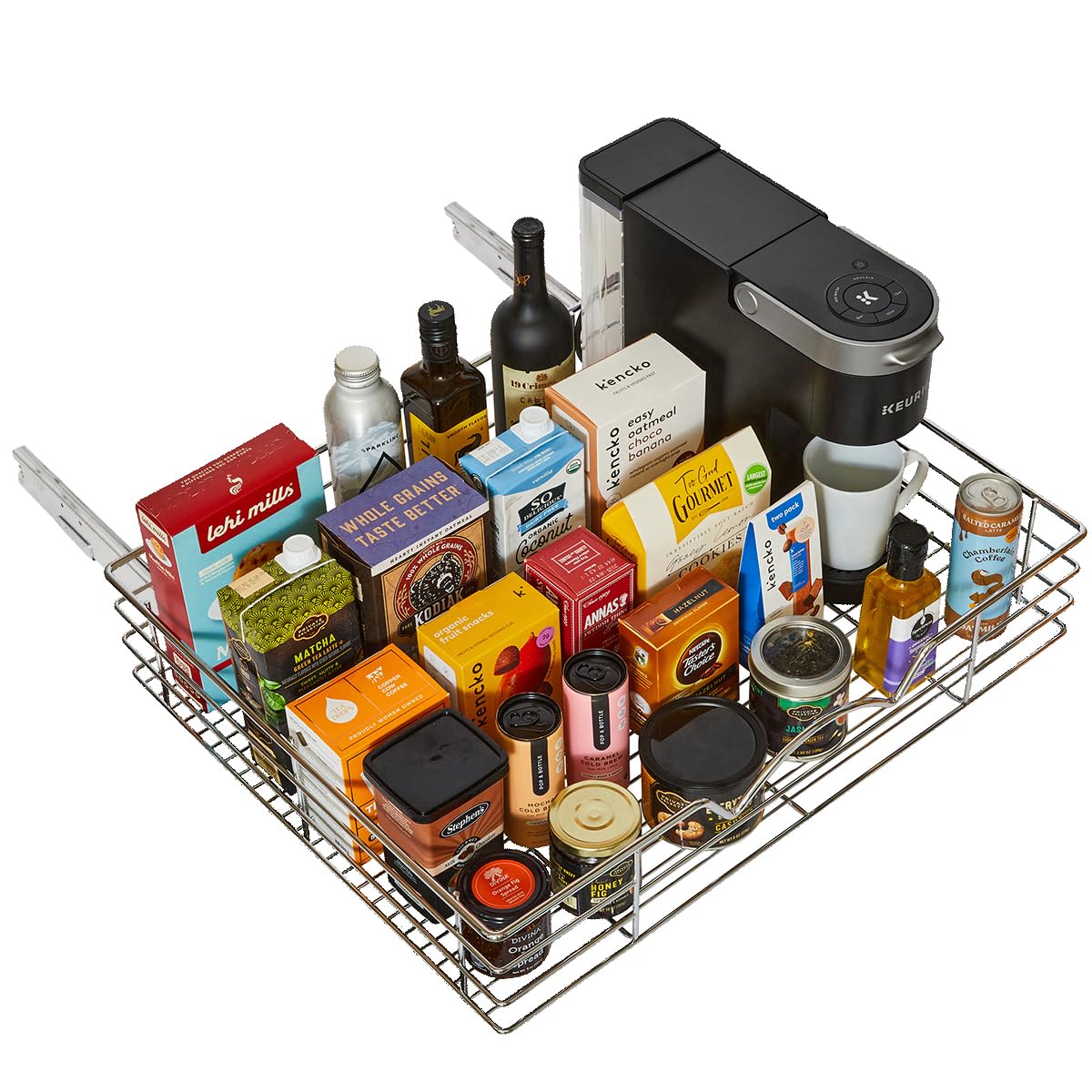 HOLDN&rsquo; STORAGE Heavy-Duty Pull Out Cabinet Organizer