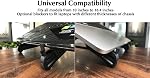 Nexstand K7 Laptop Stand, Foldable Portable Laptop Stand, Ergonomic Laptop Riser for Desk for MacBook and Laptops 10-17" Collapsible Lightweight for Travel