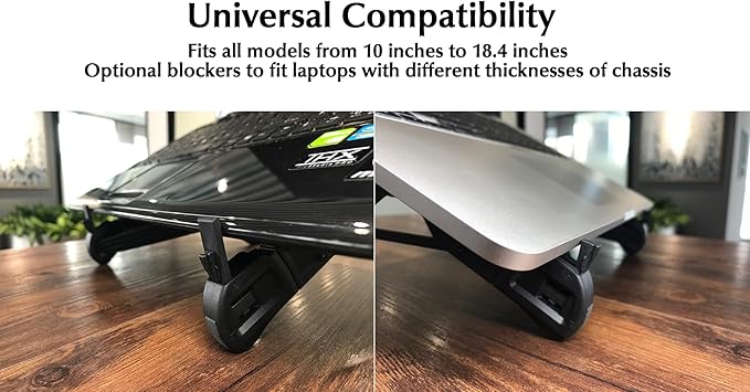 Soporte para Laptop K7 Plegable Portátil Negro miniatura 4