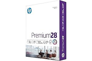 HP Premium 28lb Printer Paper - 1 Ream (500 Sheets)