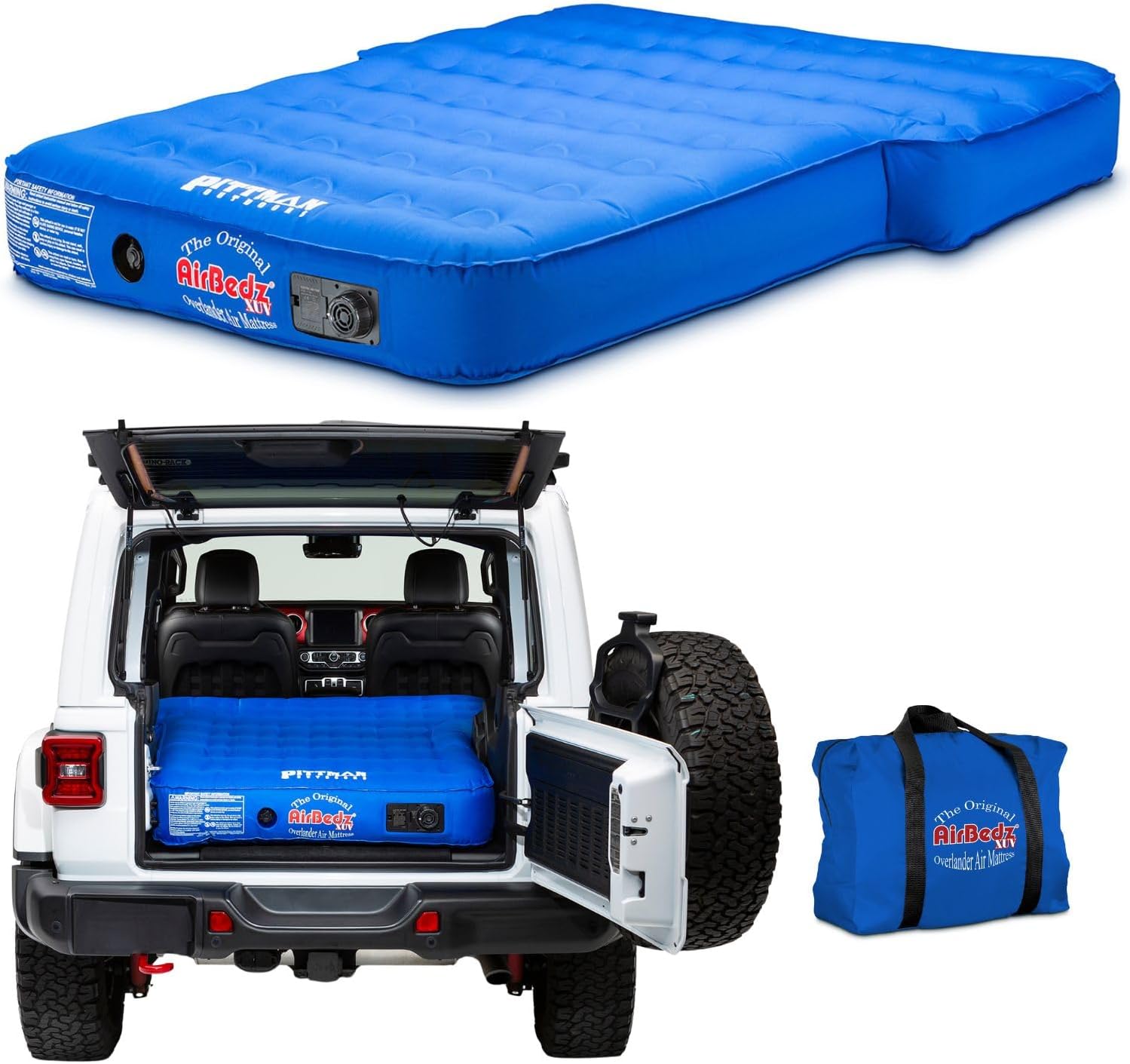 Pittman Airbedz Jeep Mattress/SUV Air Mattress with Built
