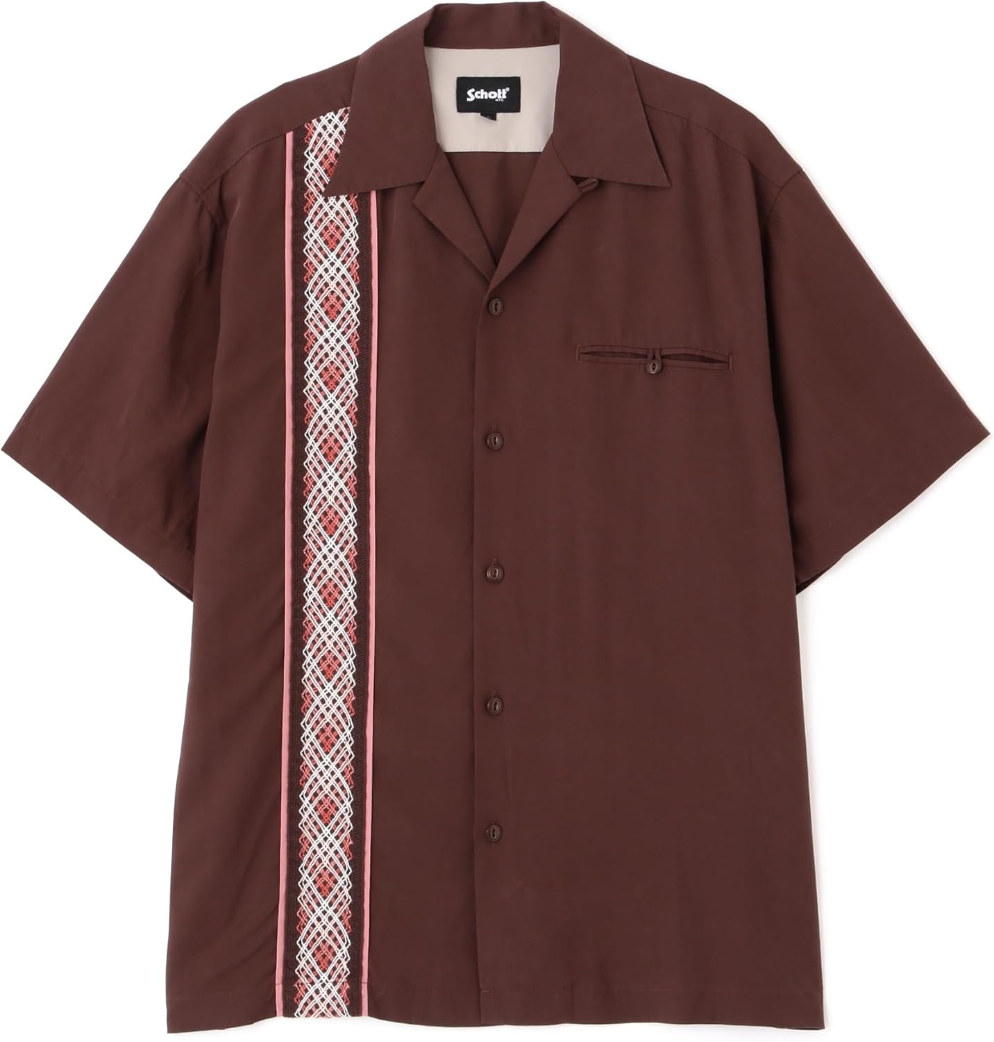 Schott ブレイド リヨセル シャツ M BRAID LYOCELL SHIRT/ブレイド リヨセル シャツ | Schott