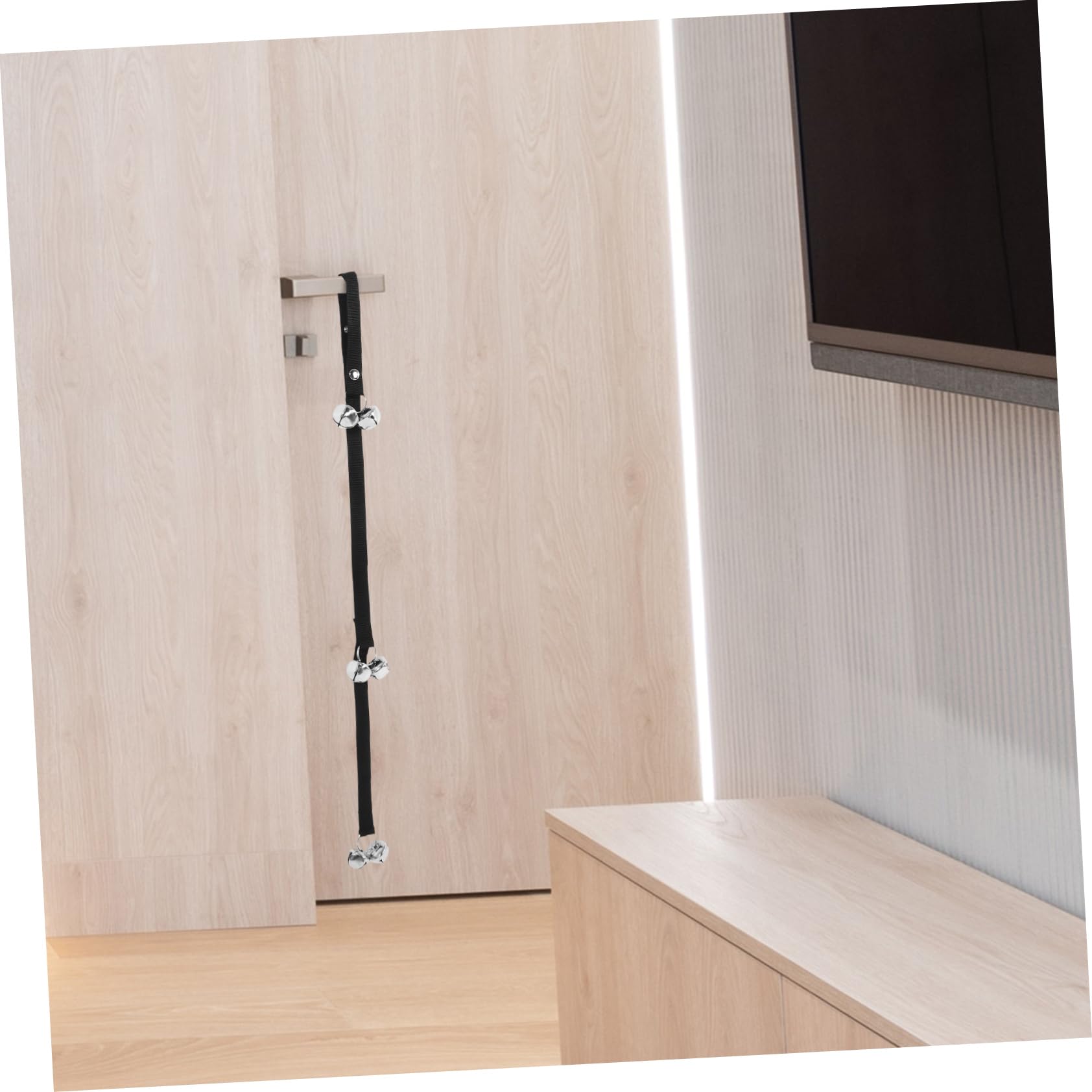 INOOMP Hanging Dog Doorbell Wear-Resistant Pet Bell Ringer Doggy Bells for Potty Training