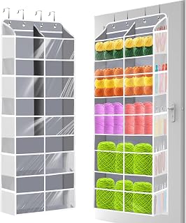 Hanging Yarn Storage Organizer 5 Tiers Large Capacity