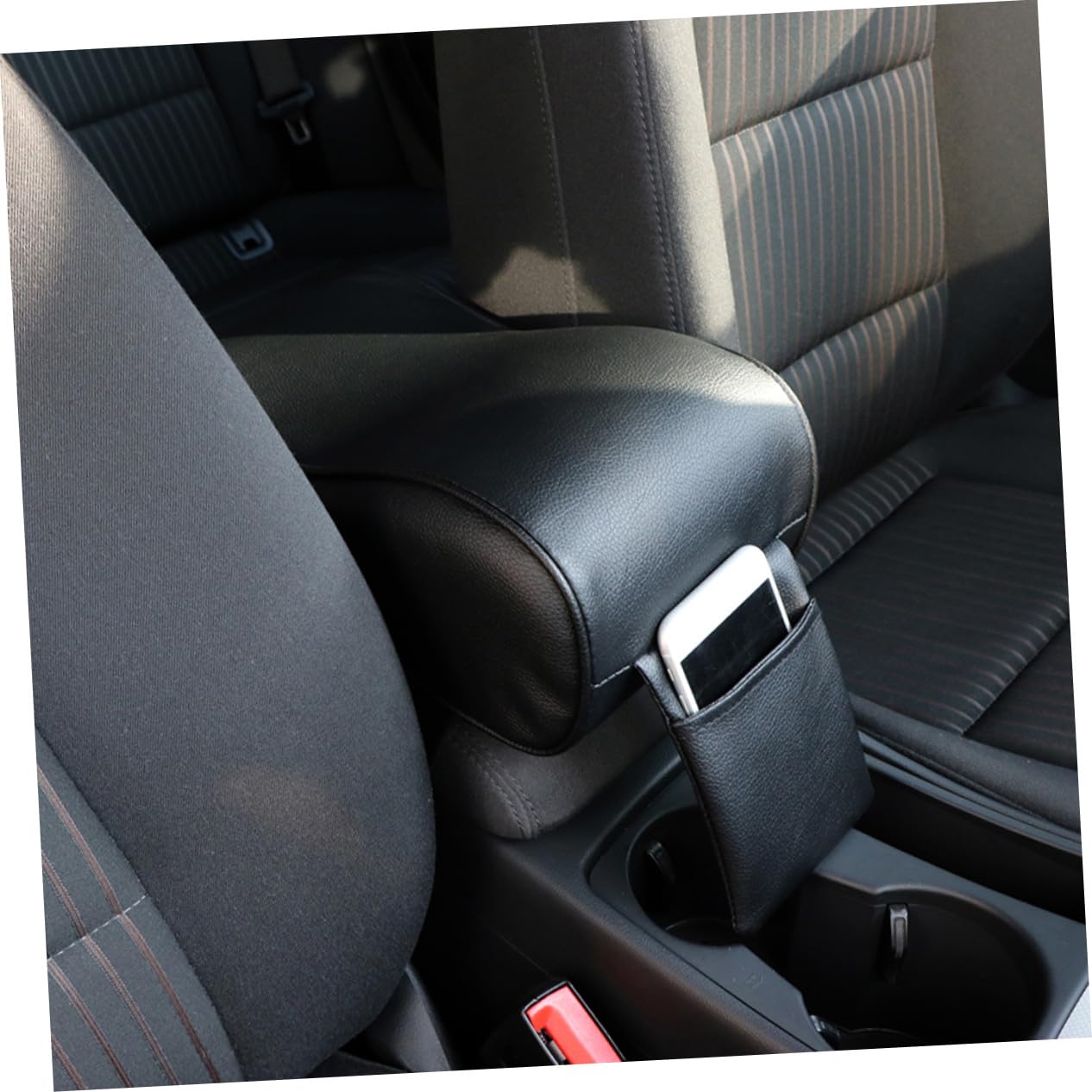 2 piezas Almohadillas Reposabrazos Coche PU Negro Soporte Ergonómico para Puerta Protección Consola Central y Confort Brazo Conducción