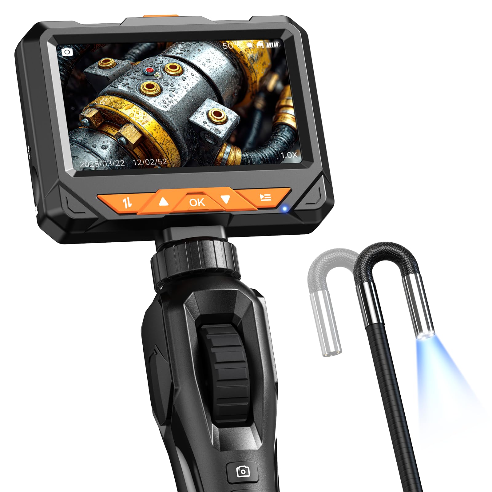 FFXET Borescope: 1080P Inspection Camera -1