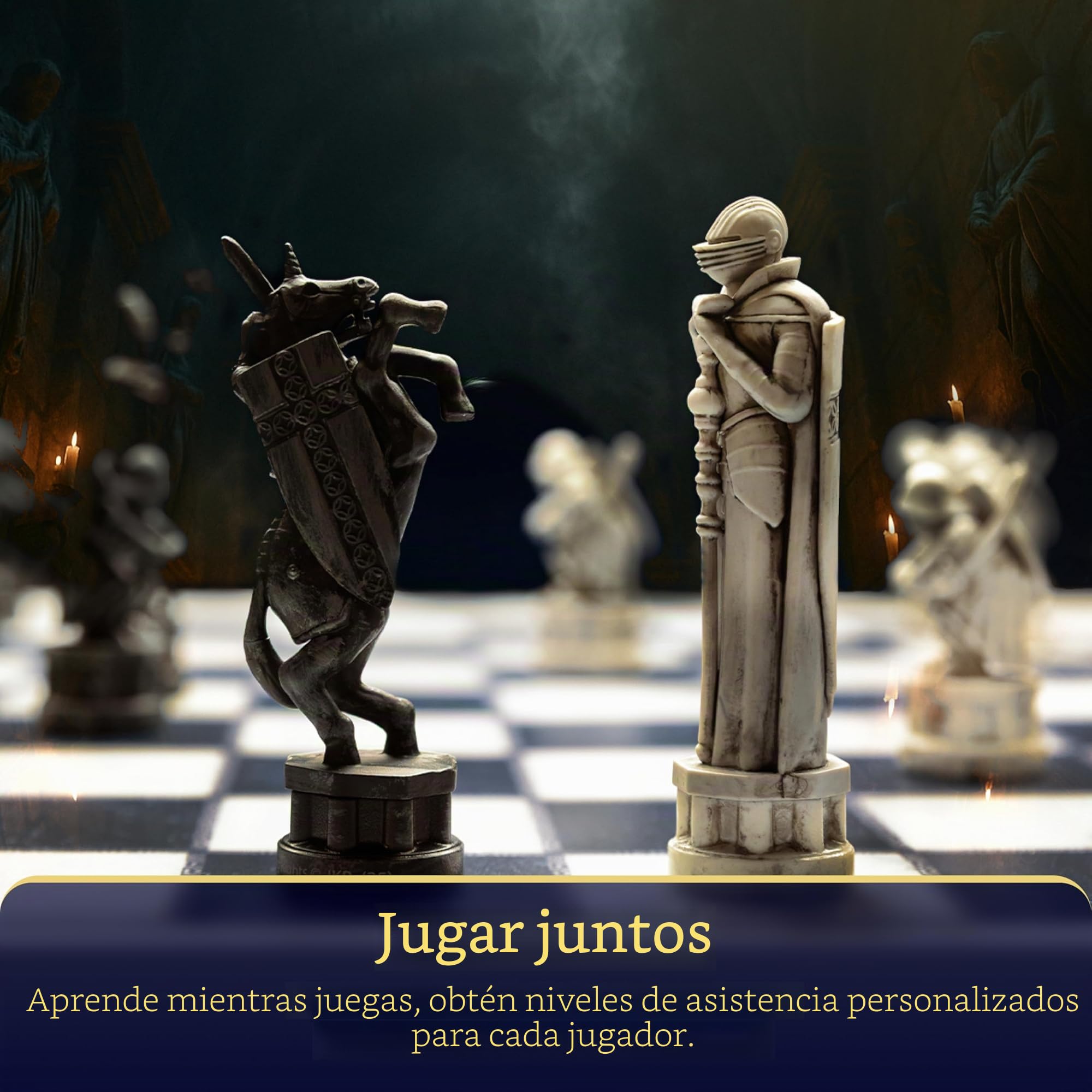 Juego de ajedrez Harry Potter - Juego de mesa electrónico inteligente con aplicación