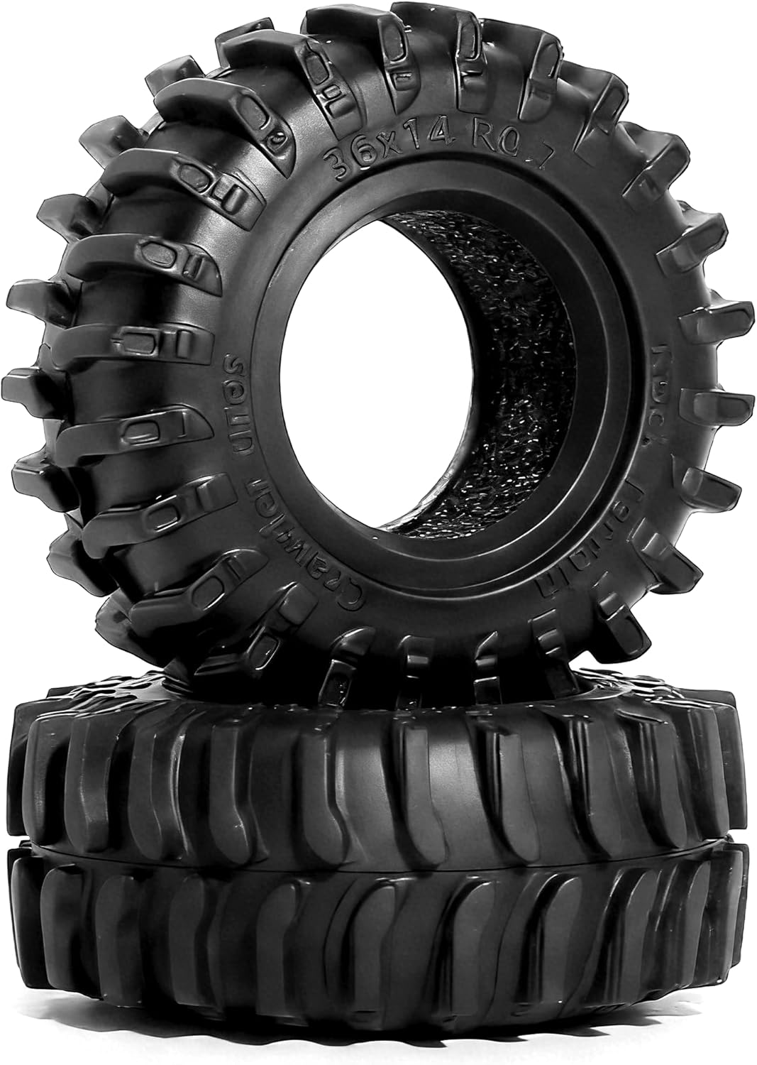 REDSPIDER 0.7'' Swamp Claw Tires OD 36mm*14mm For RC Axial SCX30 1/30 RC Crawler (Tires)
