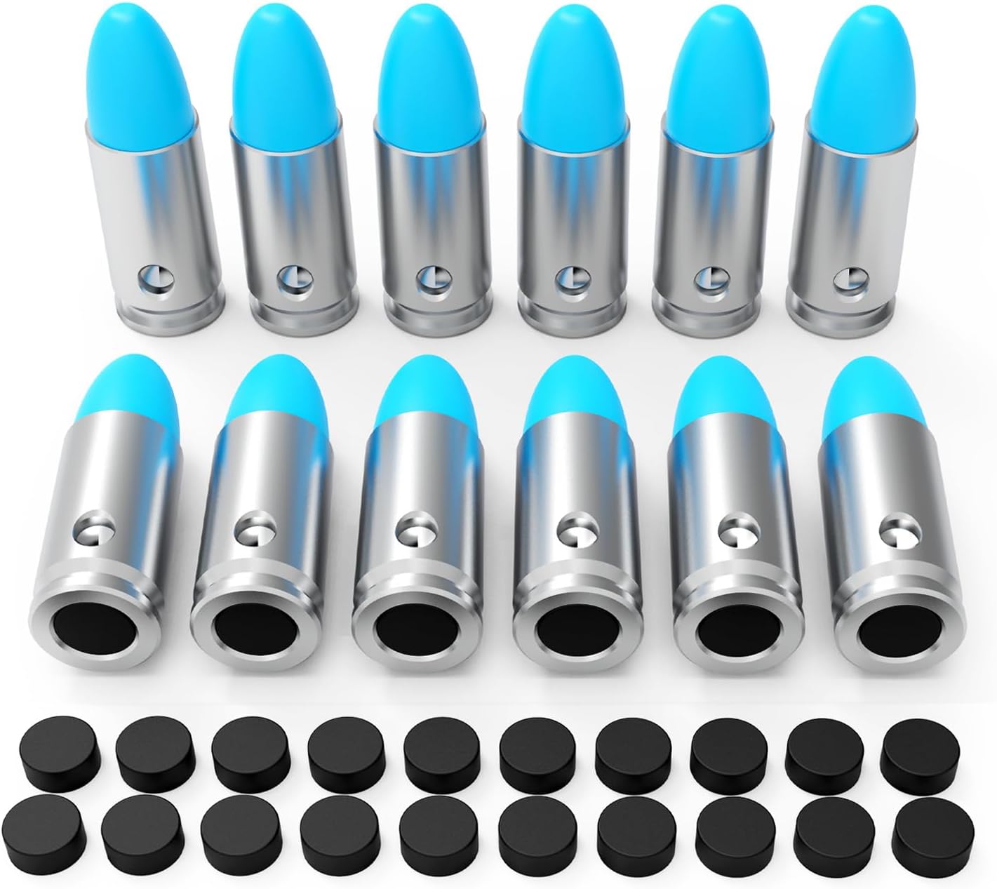 BOOLIT EYE Pro Shotgun or Pistol Safety Trainer Cartridge Dummy Rounds Close to Real Weight