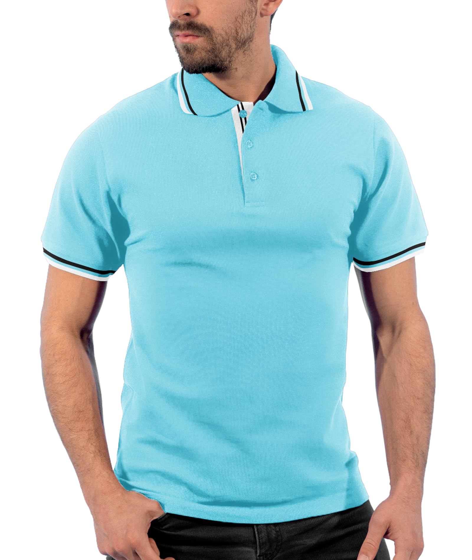 onedog Polo da Uomo a Maniche Corte Maglietta da Uomo Traspirante E Ad Asciugatura Rapida Polo vestibilità Slim Estiva da Uomo Golf Tennis Sportiva Casual vestibilità Regolare