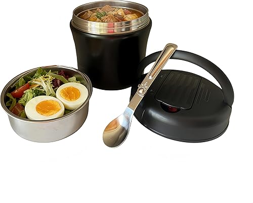 Miniatura 8 de Tarro térmico para alimentos calientes para adultos, 40 onzas, sopa térmica, de boca ancha, aislamiento al vacío, de acero inoxidable, a prueba de