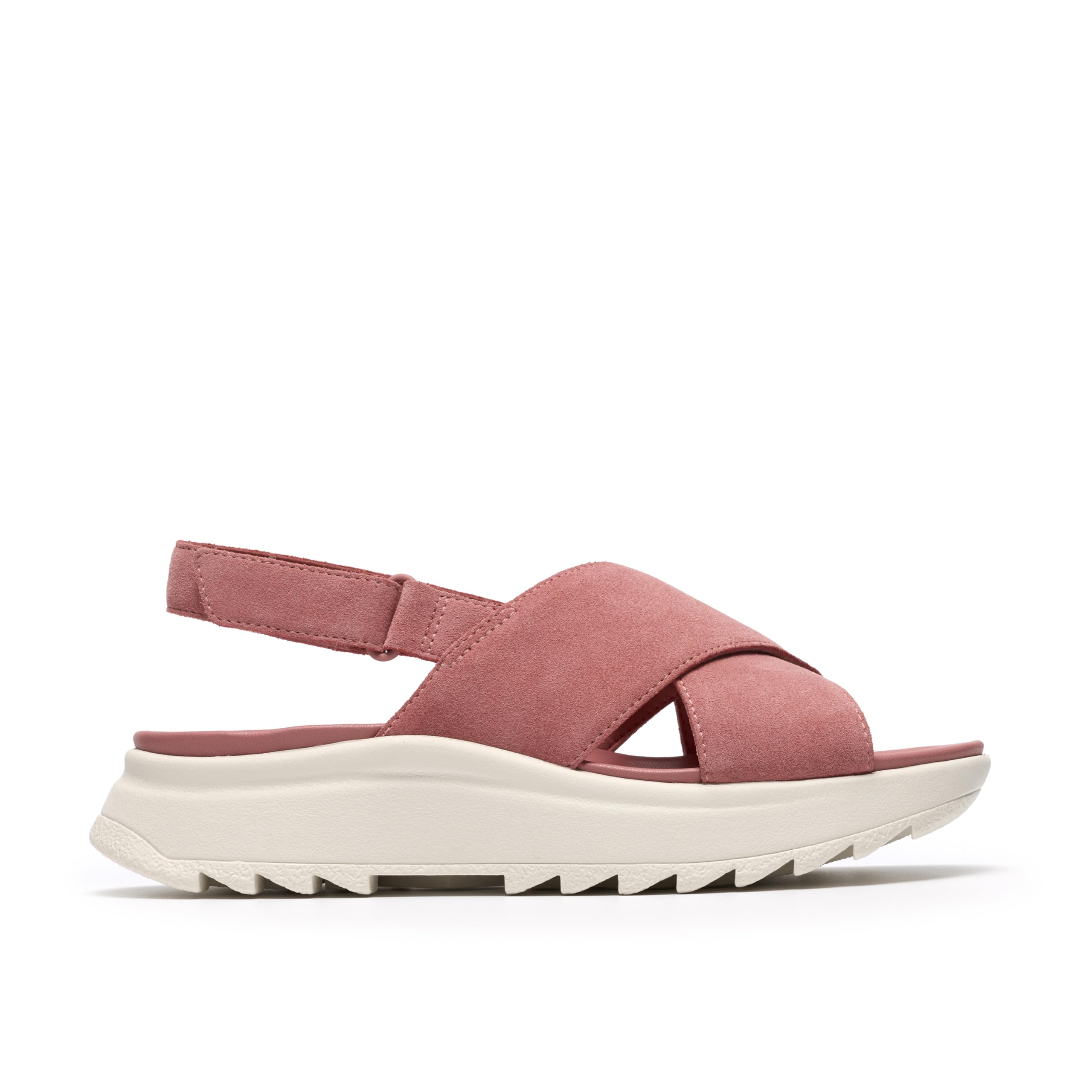 Clarks DashLite Wish Womens Pink Suede, 7.5