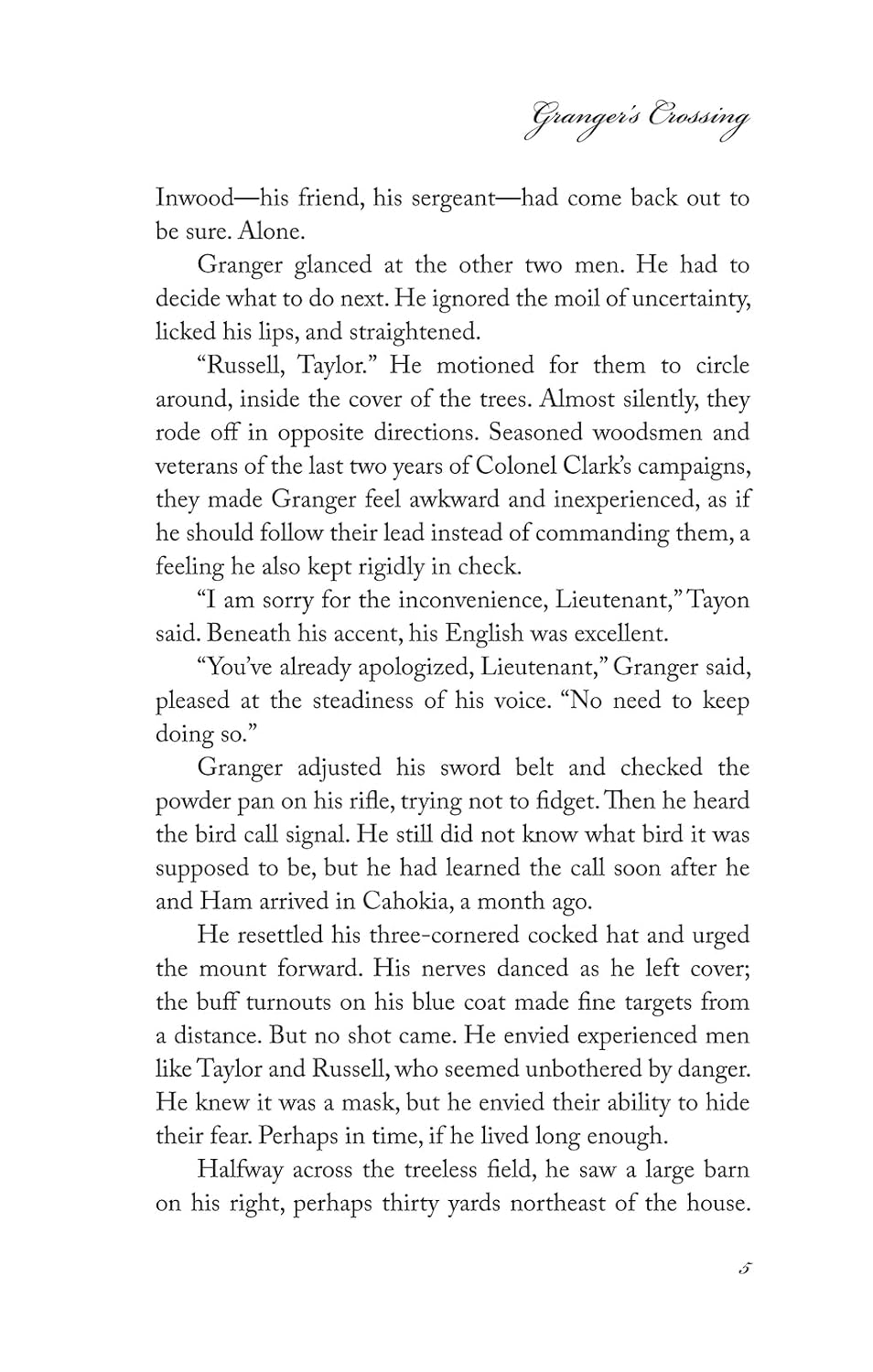 Granger's Crossing: A Novel