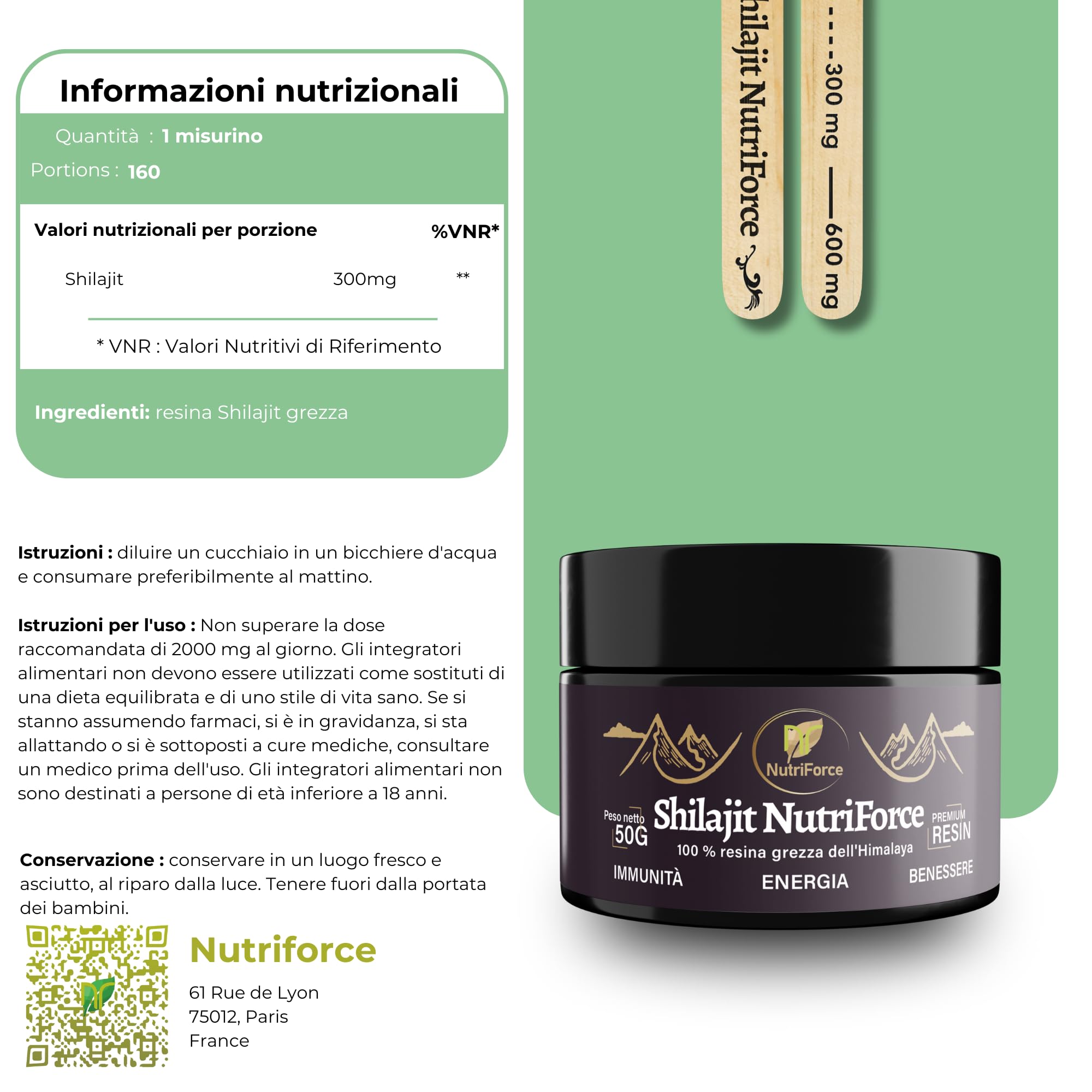 Resina Shilajit del Himalaya – El único Shilajit real en Italia