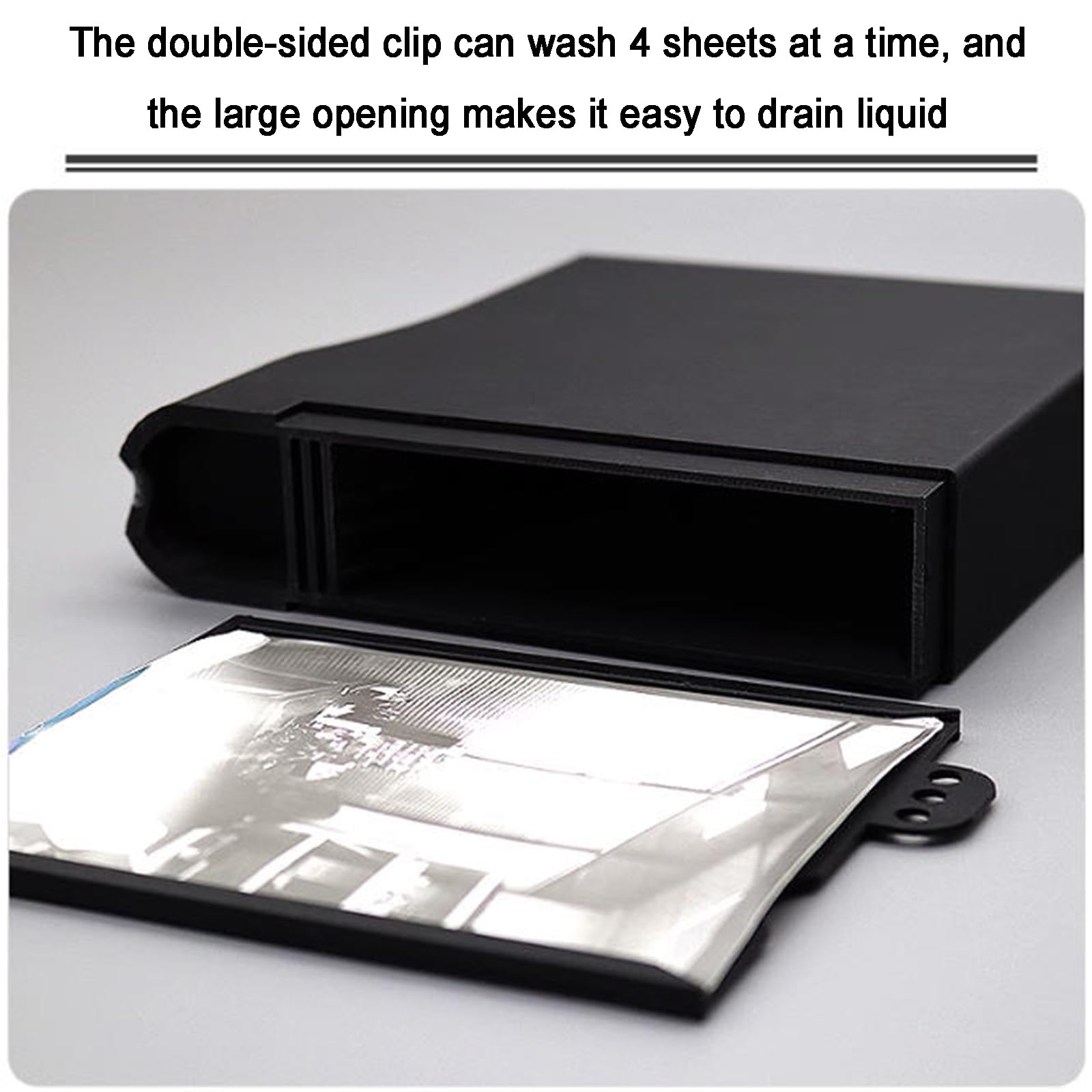 Cuve De Développement Compacte Universelle, Équipement De Développement pour Films Noir Et Blanc Et Couleur, avec Porte-Films 4x5, Accessoires pour Appareils Photo Grand Format