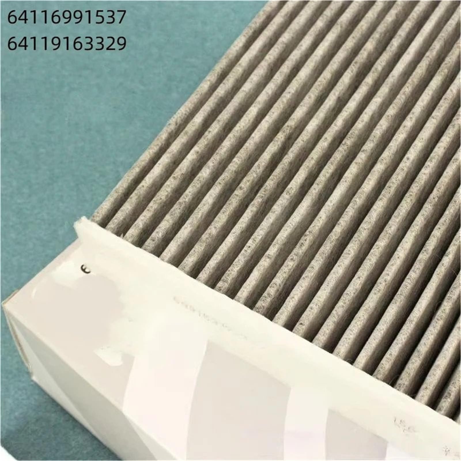 Filtro de cabina 64119163329 64116991537 Compatible con BMW F01 F02 F04 F07 F10 F11 F13 64119272642 Juego de filtros de habitáculo de carbón activado 927264 Filtro de aire