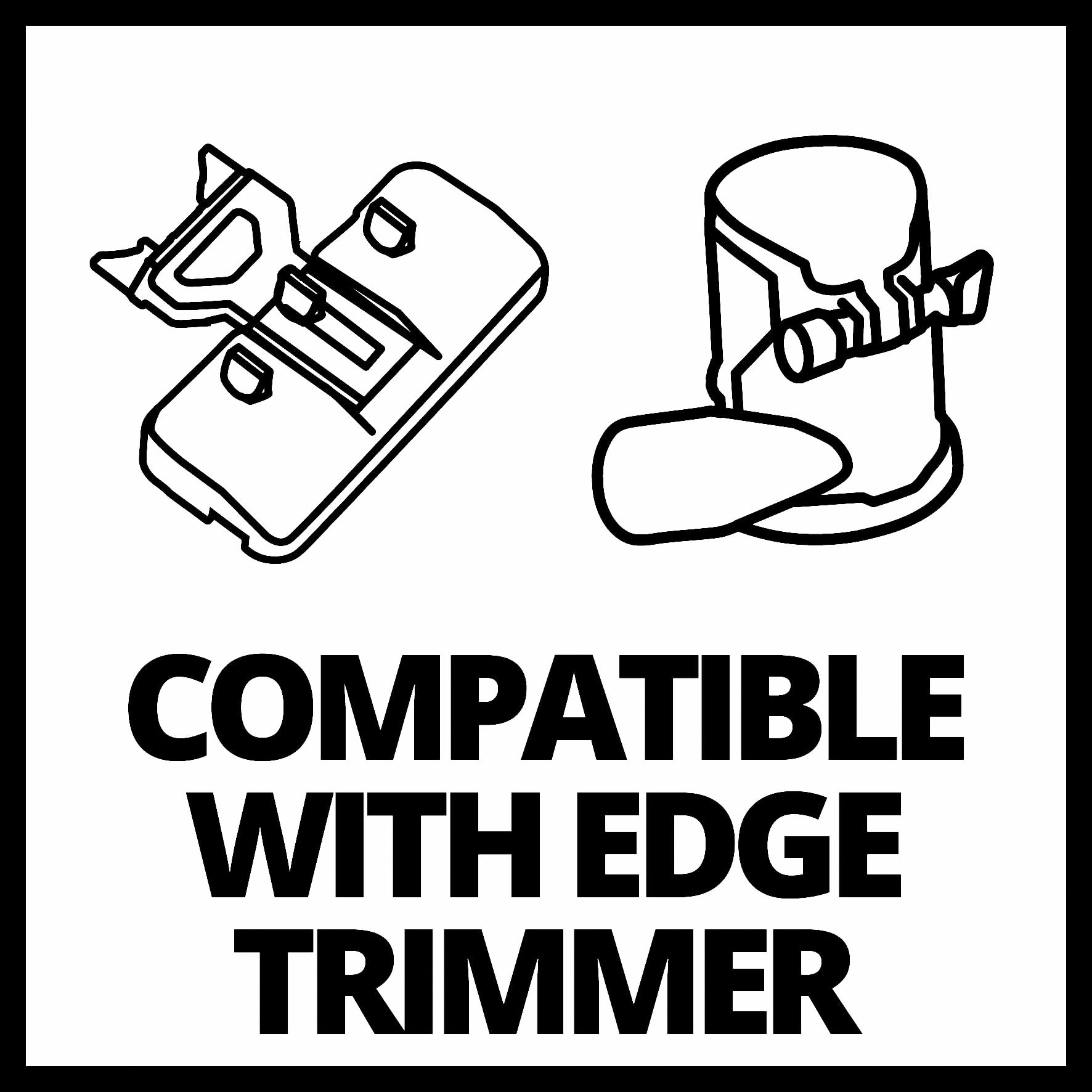 Einhell - Adattatore per binario di guida originale per fresatura (adattatore per fresatura superiore/fresatura dei bordi, compatibile con guide e fresatura di varie marche, con regolazione fine)
