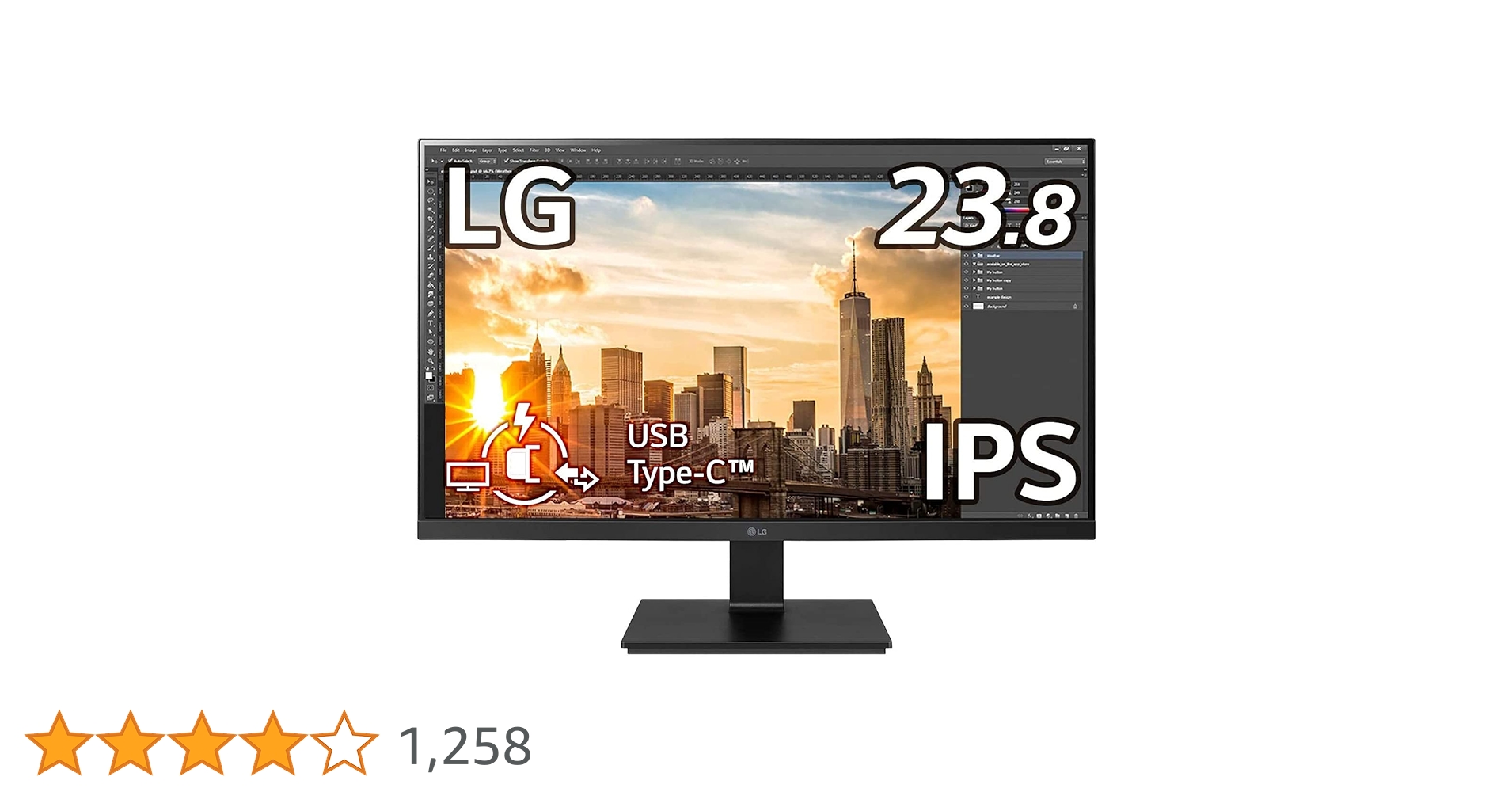 【美品】LG フレームレスモニター ディスプレイ 24BL650C-BAJP 公式】24BL650C-B | モニター | LG JP