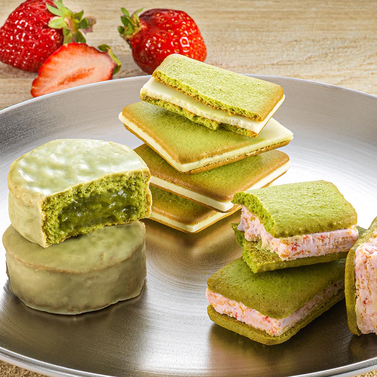 茶舗 抹茶3個セットvv