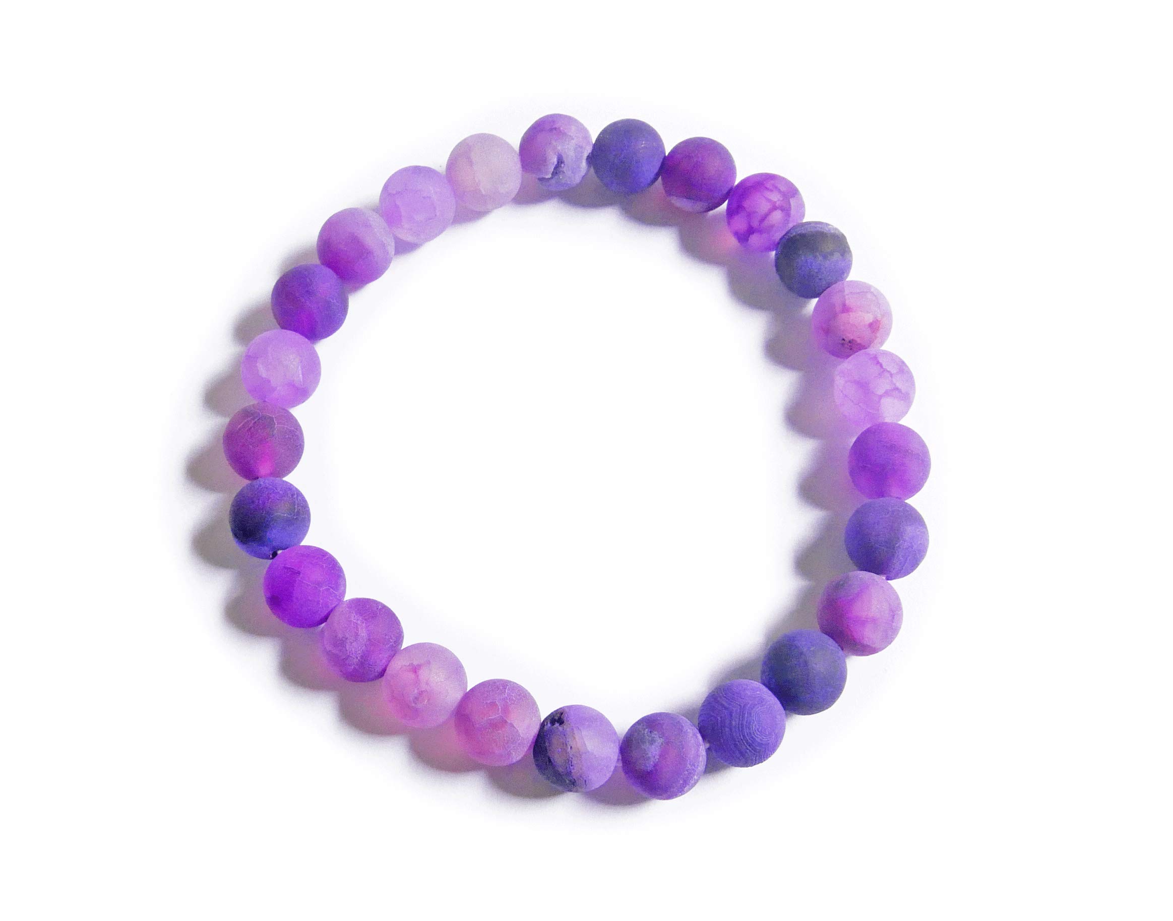 Amazon | ☆パープルアゲート(紫瑪瑙)のパワーストーンブレスレット Amazon | ☆パープルアゲート(紫瑪瑙)のパワーストーンブレスレット