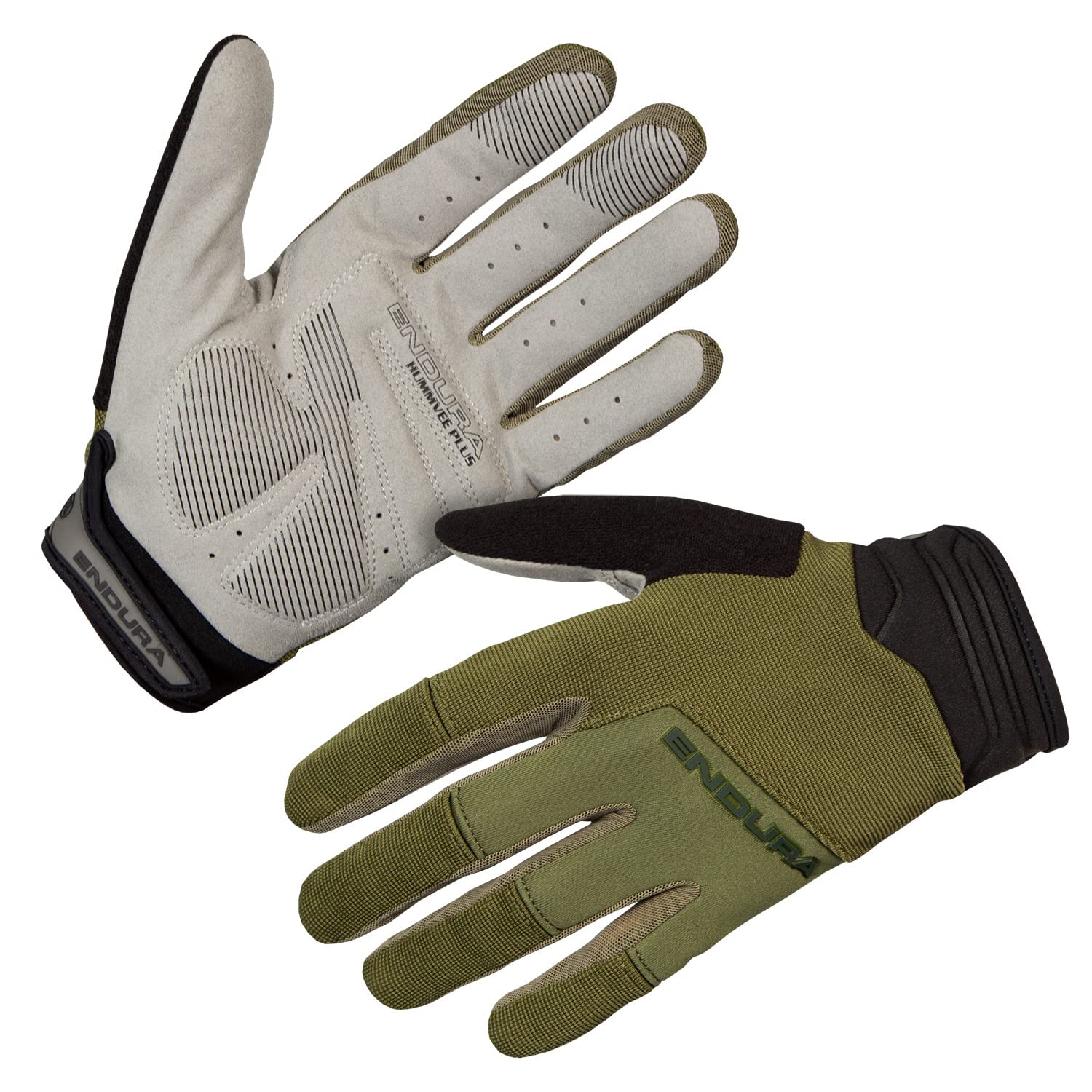Endura Hummvee Plus II Mountain Bike Gloves Olive Size M Fashion