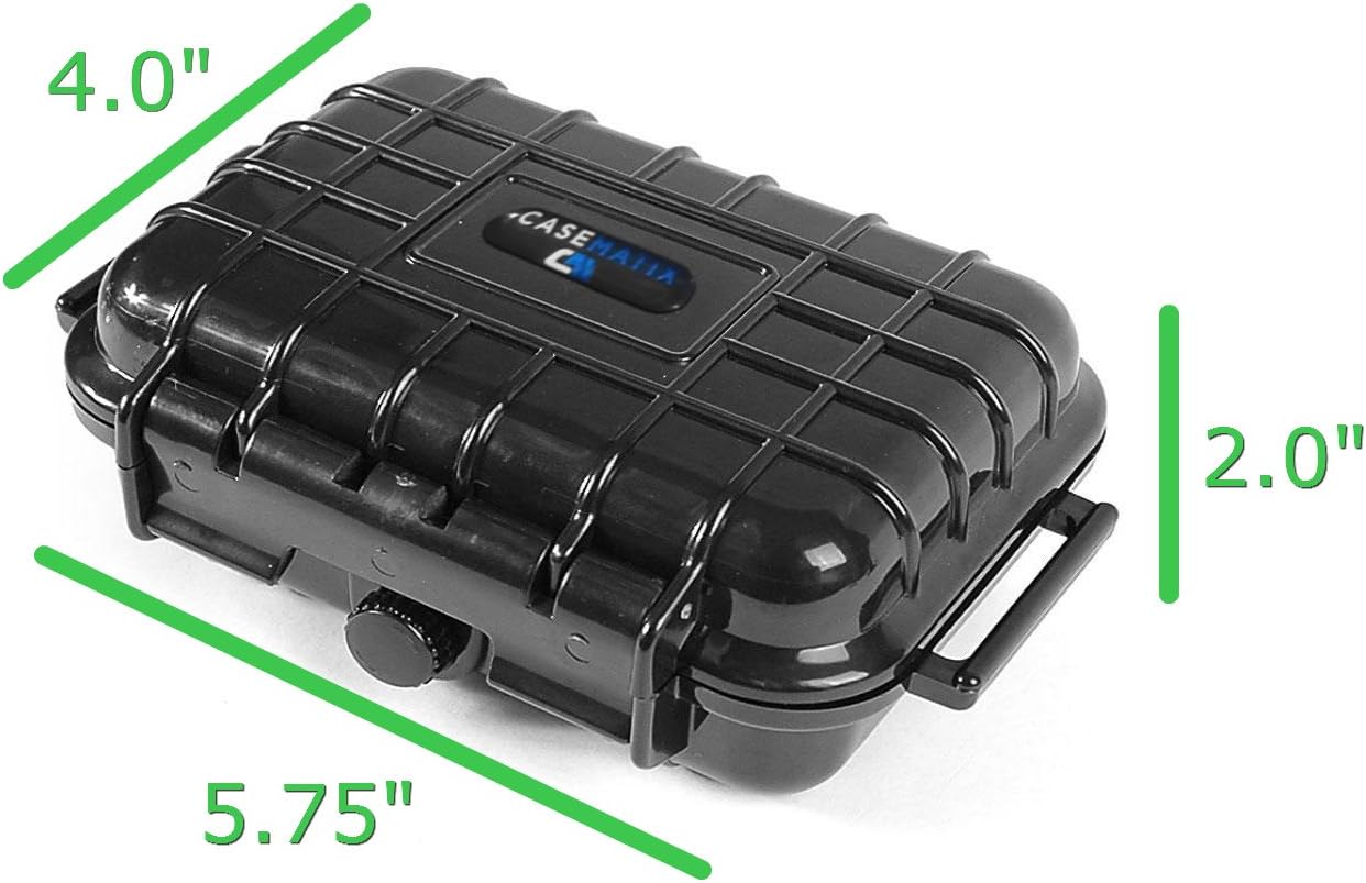 CASEMATIX Waterproof Travel Case Compatible with BlueDriver OBDII Device, Includes Case Only
