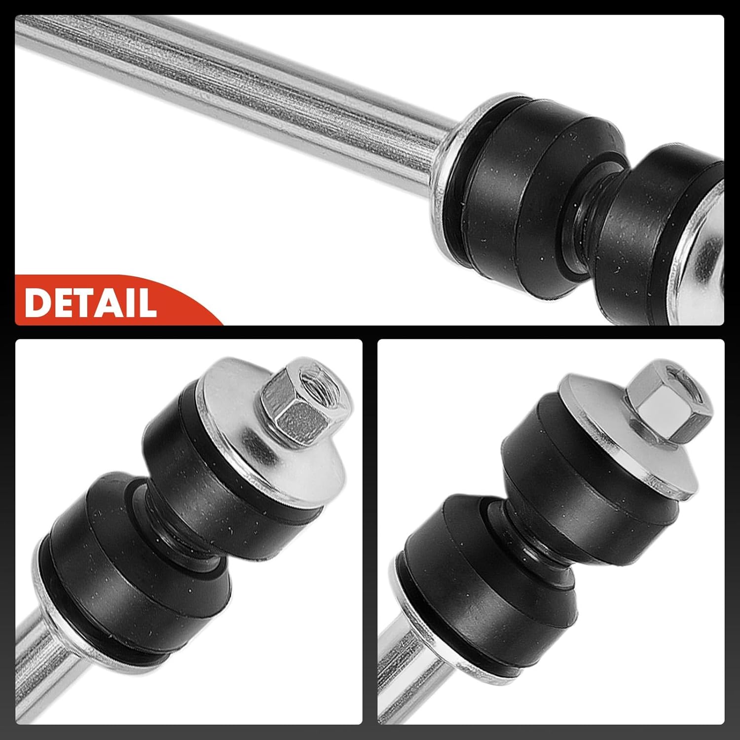 A-Premium 2 x Rear Sway Bar Links Stabilizer Bar Links, Compatible with Chevrolet Traverse 2009-2017 & GMC Acadia 2007-2016, Acadia Limited 2017 & Buick Enclave 2008-2017 & Saturn Outlook 2007-2010