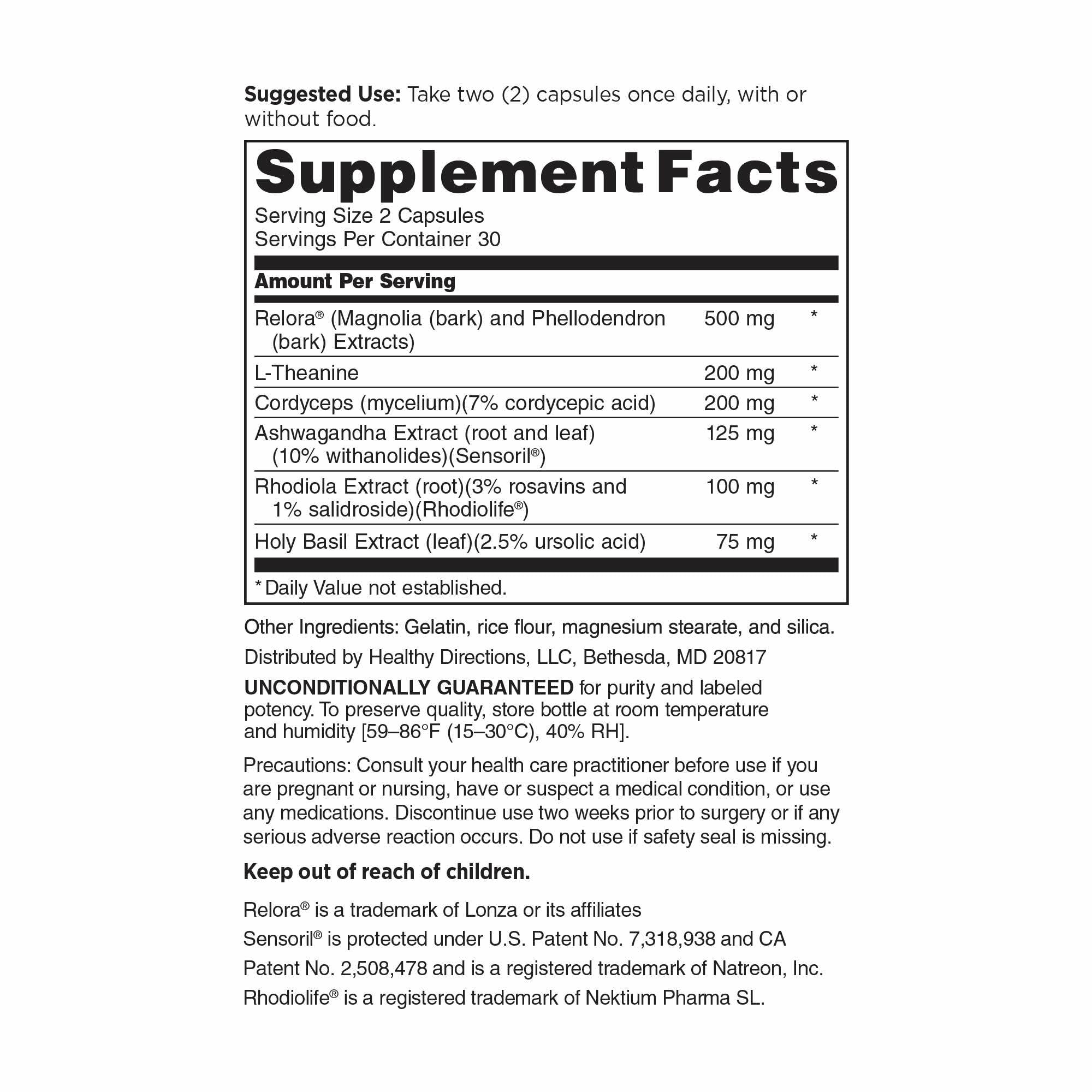 DOCTORS' PREFERRED Cortisol Control Supplement, Adrenal & Stress Support — Amazon image 5