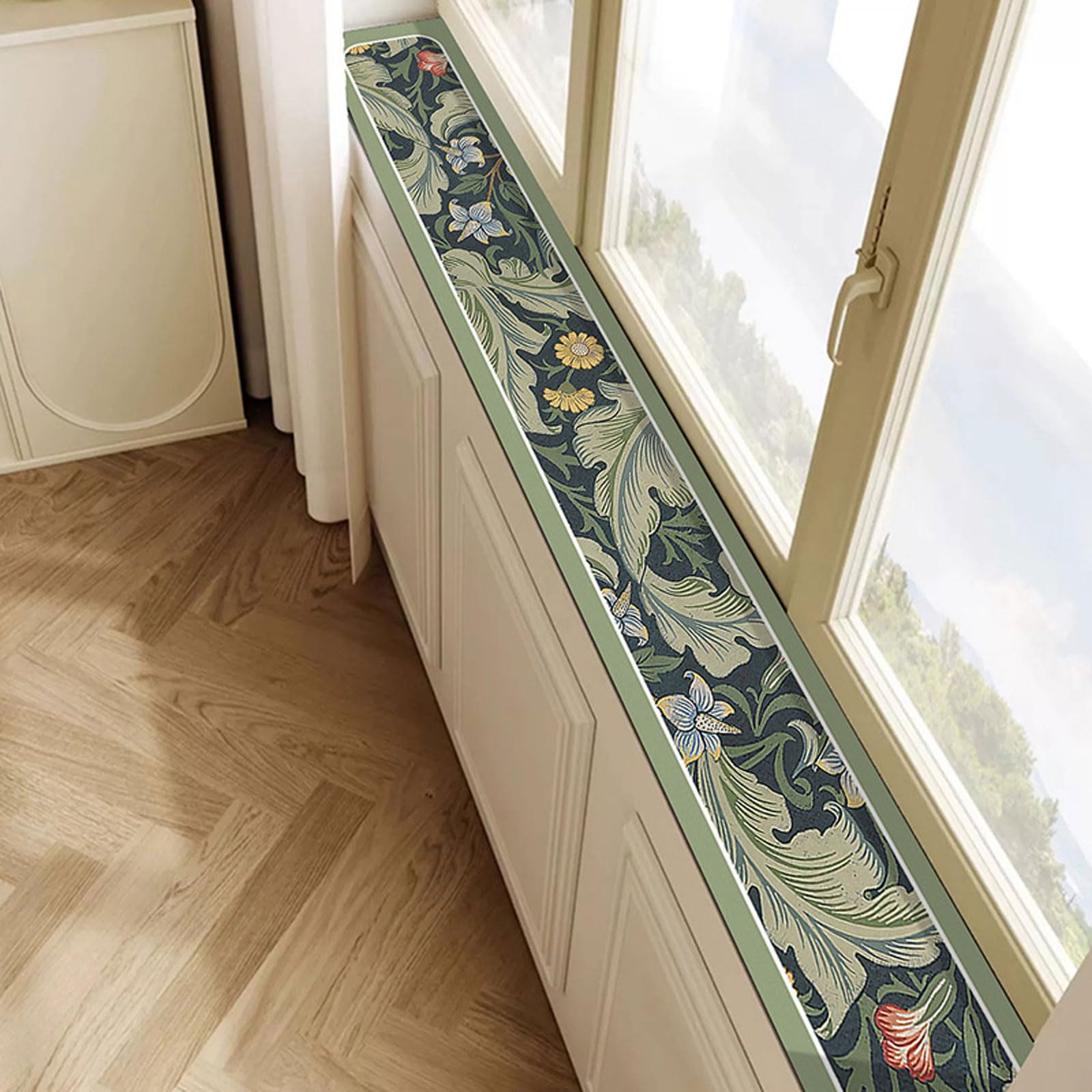 Tapis de rebord de fenêtre imperméable et absorbant pour salon et balcon
