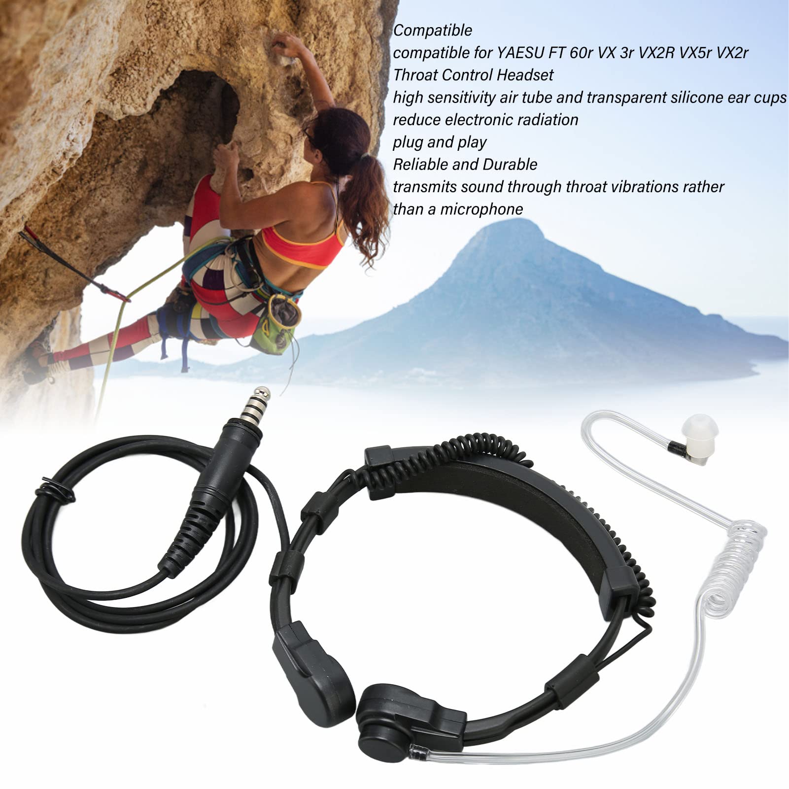 Cuffia Auricolare Di Sicurezza Con Microfono Walkie-talkie - Foto 3