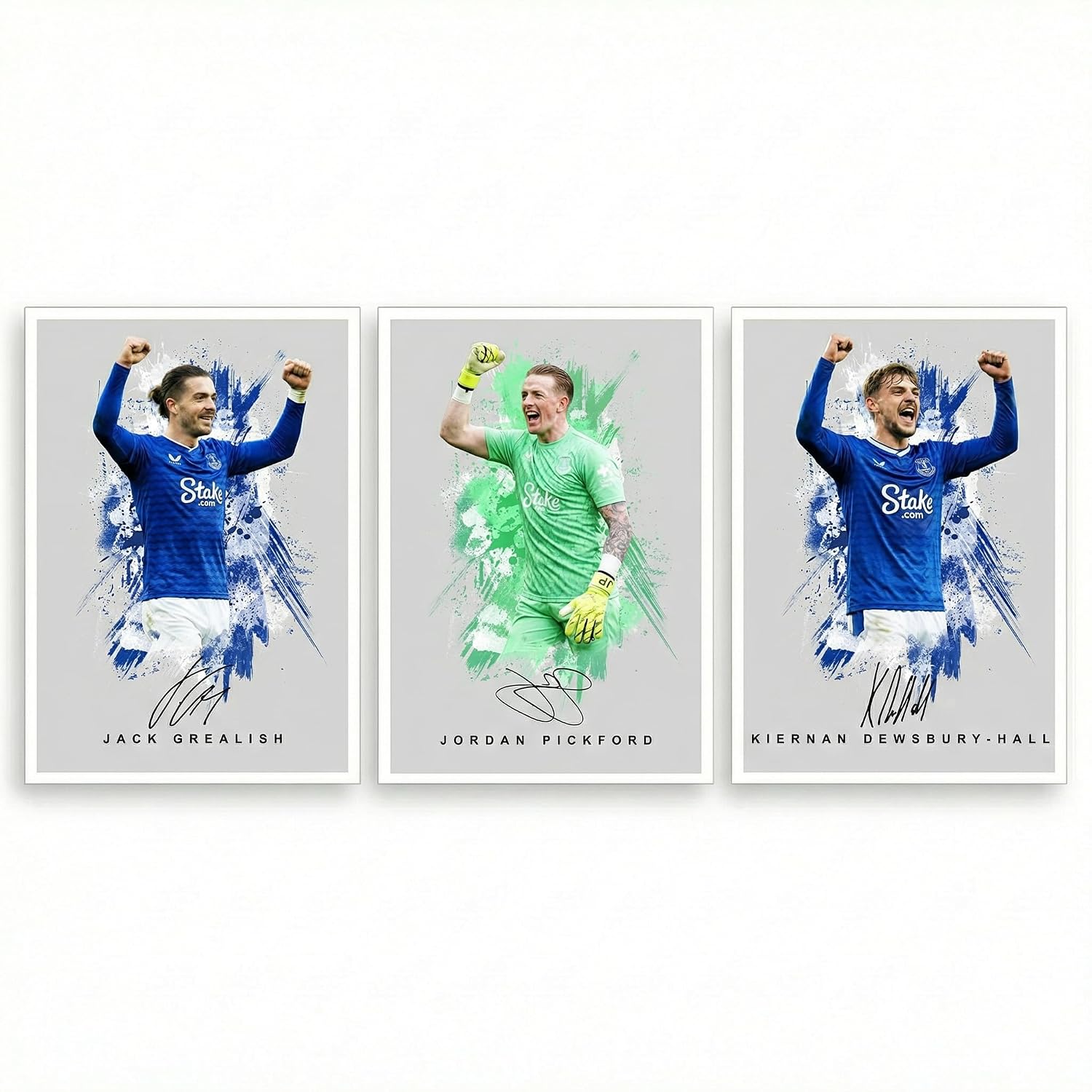 Jack Grealish Everton Signed Photo Poster Print Picture Display Framed Autograph Memorabilia for Football Fans Gift Englan... - Review, Price and Buying Guide