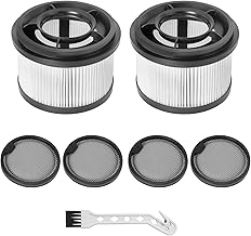 HEPA Filter Replacement for Xiaomi G10 Plus / G10 / G9 Plus / G9 / for Dreame T10 / T20 / T30 / R10 / R10 Pro / R20 / R20 Pro / R20SE / R20SE-A / R30 Vacuum Cleaner Accessory Kit (7 Accessories)