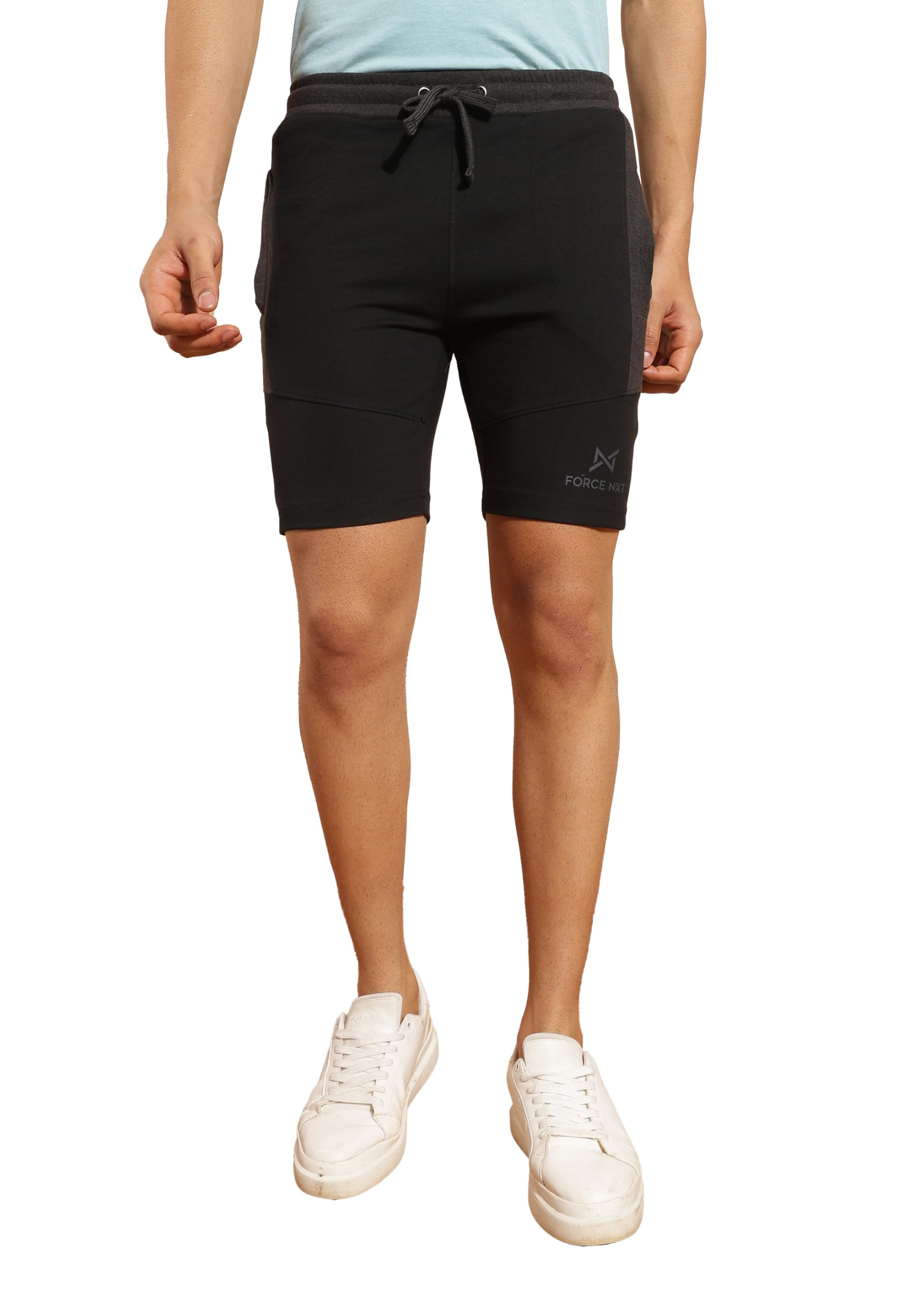 force nxt Bermuda Shorts for Men Pack of 1 Shorts for Men | Stretchable Shorts for Men with Side Pockets | Anti-Odour, Regular fit, Men’s Sports Shorts-picture-37