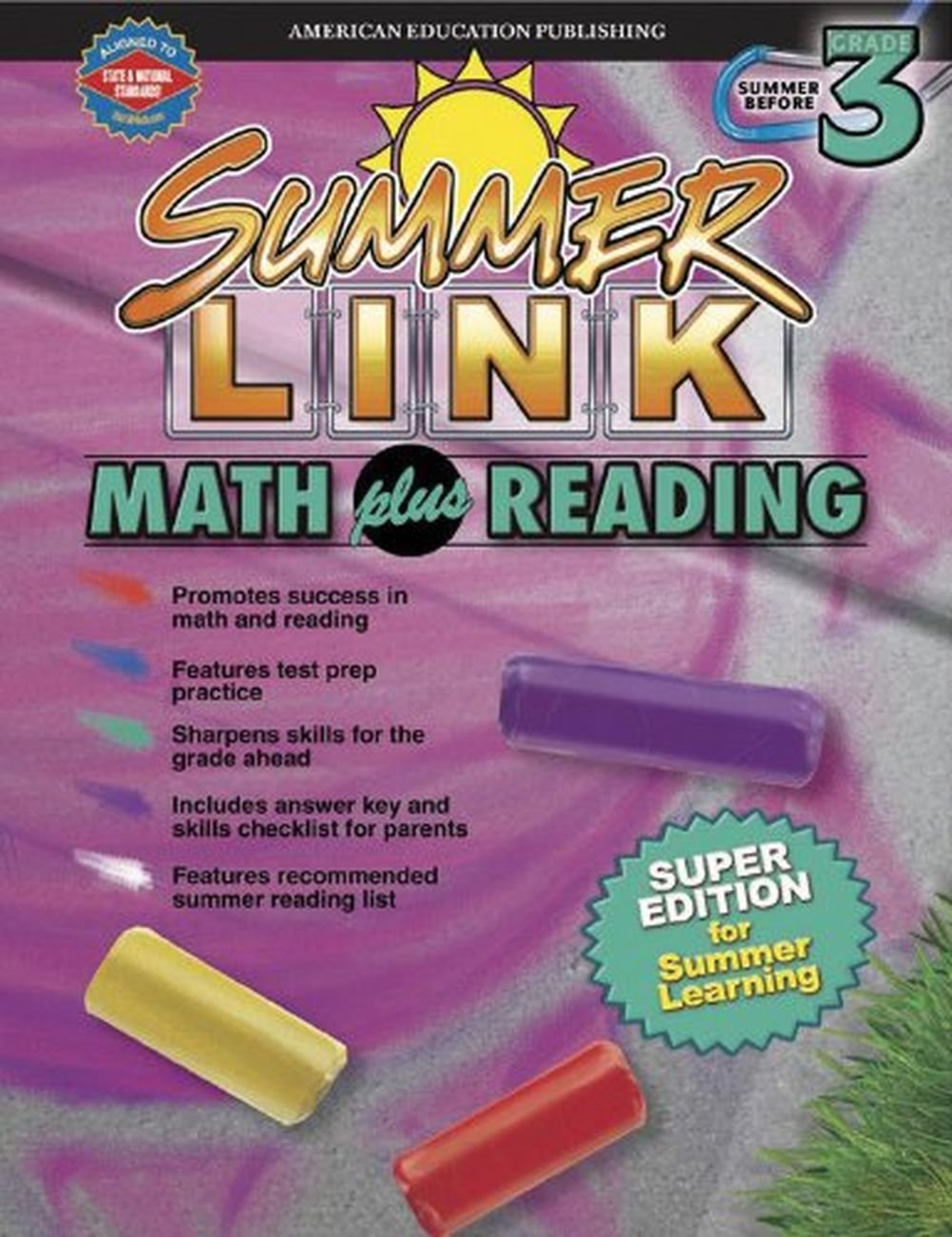 Buy Summer Link, Math Plus Reading: Grade 3 — BookShops.in