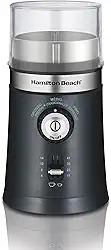 Hamilton Beach - Moedor de Café Ajustável, 220v, Preto