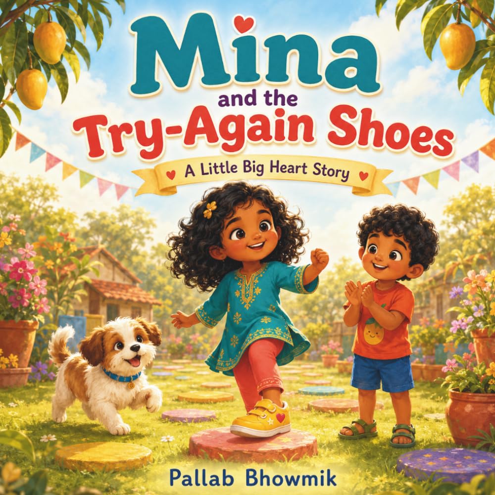 Mina and the Try-Again Shoes: A Colorful Picture Book About Perseverance, Confidence, and Not Giving Up for Ages 3-6 (Little Big Heart Stories)
