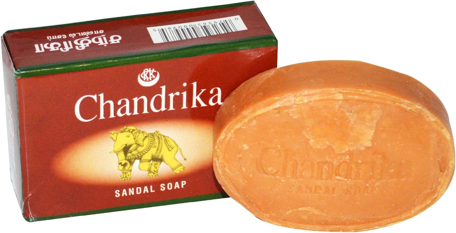 Herbal - Vedic, Chandrika Sandal Soap, 1 Bar (75 g) - 2pc