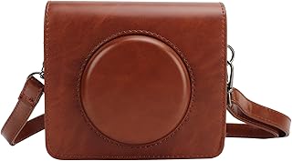 Estojo retrô Mini Shot 3, Estojo Protetor de Couro PU Com Alça de Ombro Ajustável para Kodak C300R/Mini Shot 3 retrô Câmera Instantânea e Impressora Fotográfica