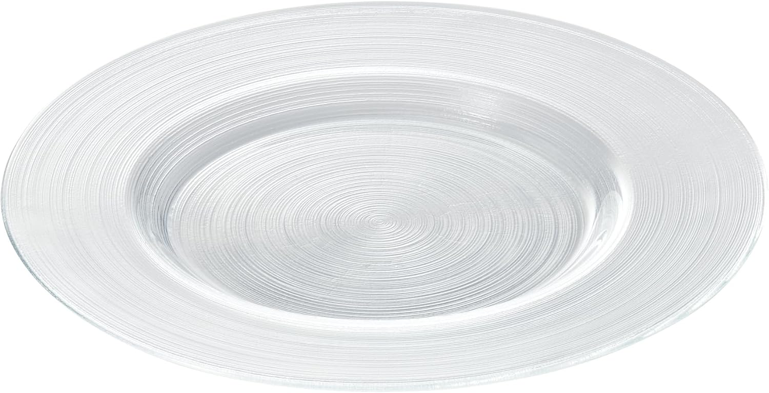Koyo Pottery KOYO IMAGE G9700002 Rim Plate Glassware 11.0 inches (28 cm)