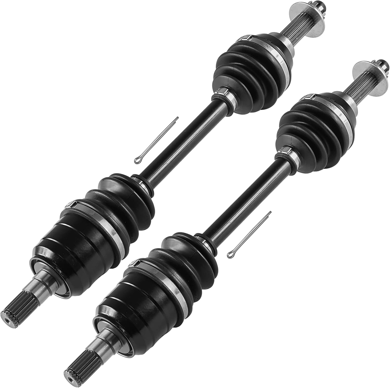 Caltric Front Right and Left Complete Cv Joint Axles Compatible with Suzuki Lt-A750X King Quad 750 Axi 4X4 2008 2009 2011 2012 2013 2014 2015