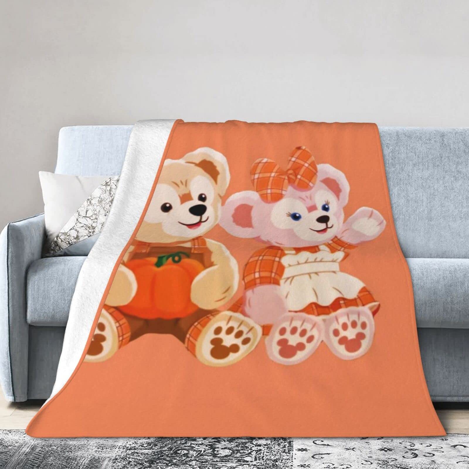 ダッフィー&フレンズ　毛布 Amazon.co.jp: 毛布 ダッフィーフレンズ アニメ 軽量