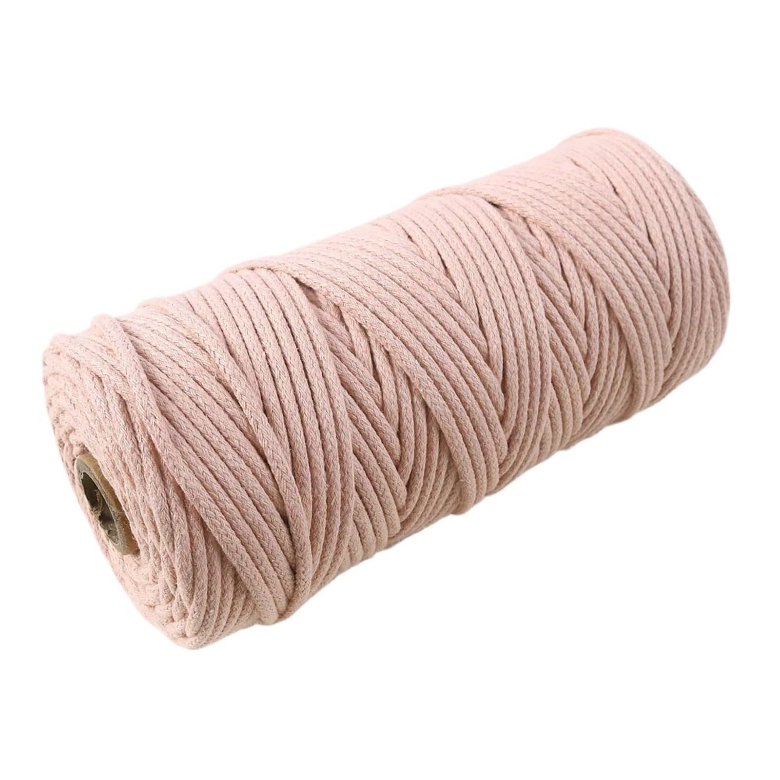 Cotton Macrame Cord 10m 3.0mm Colored Cotton Thread Braided Rope Diy Bracelet Necklace Key Chain Make Ropes Jewelry Making Materials(Color15)