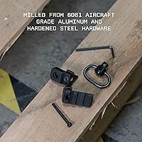 Vista 3 de Monstrum Soporte de accesorio para escopeta Compatible con la serie Shockwave Mossberg PicatinnySling Swivel