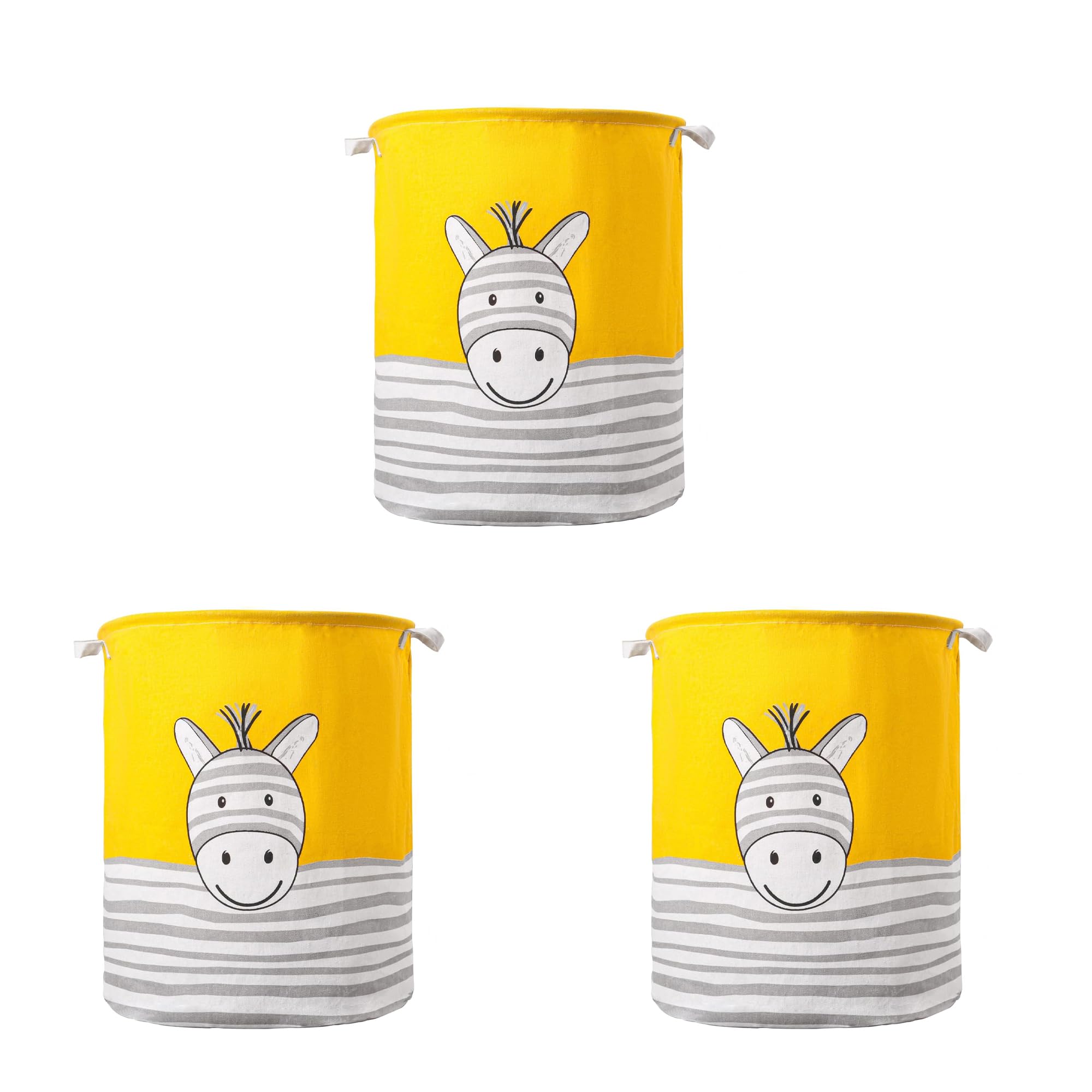 DC Voltage 71L 3 Pack Laundry Basket Collapsible Clothes Hamper Cotton Laundry Hamper Basket for Laundry Clothes โ image 1