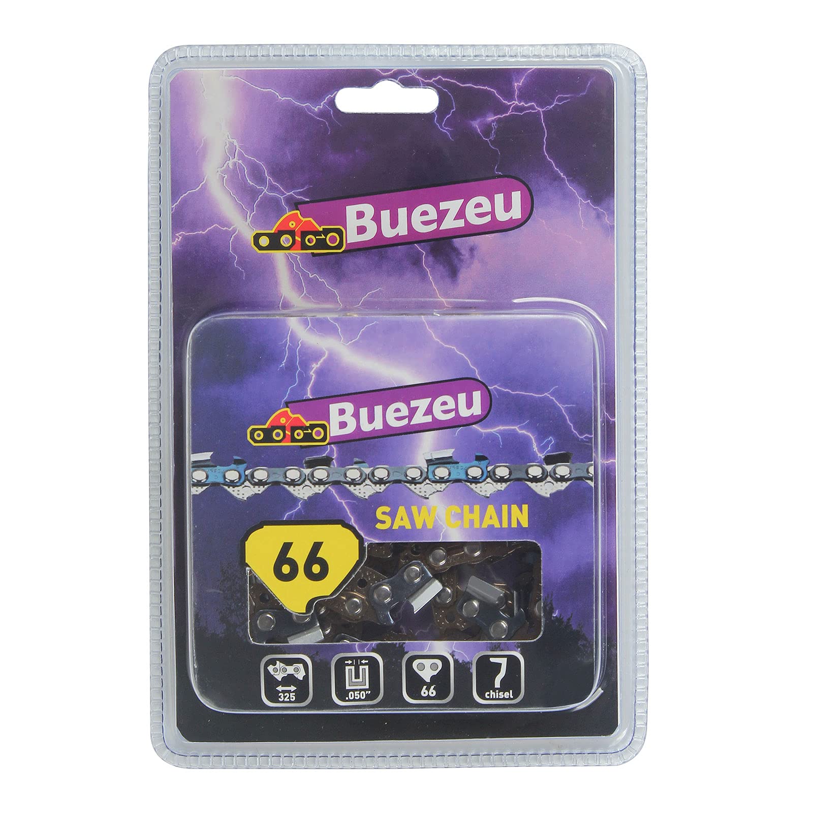 saw chain of Chainsaws 325.050"Gauge, 66 Drive LInks for 16" Bar. fits Greenworks, Makita, EGO, DeWalt and more