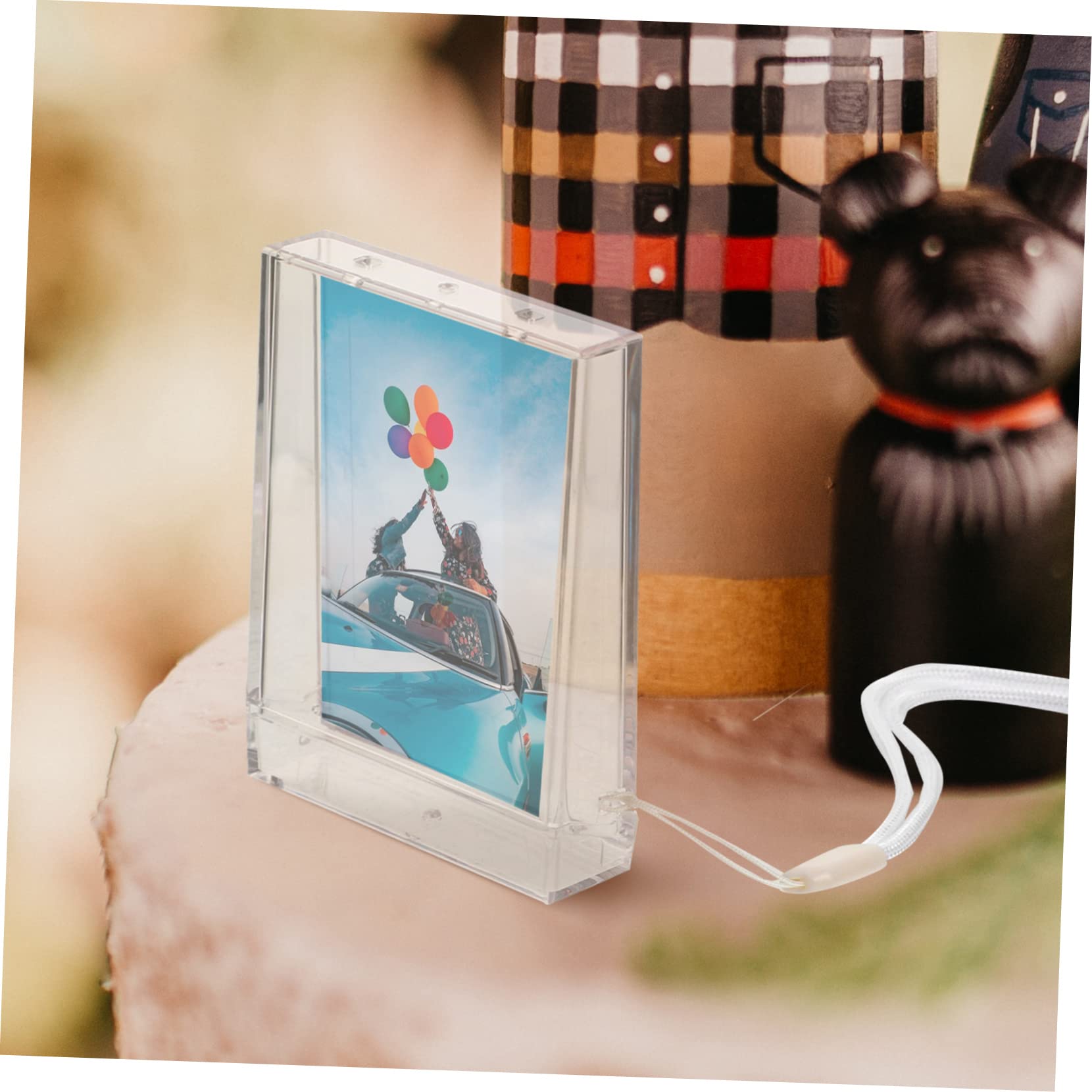 VINTORKY 2pcs Portable Photo Box Photo Storage Picture Albums for All Size Pictures 2x3 Photo Album Electronic Component Cases Para Guardar Clear Photos Storage Container Photo Case Plastic