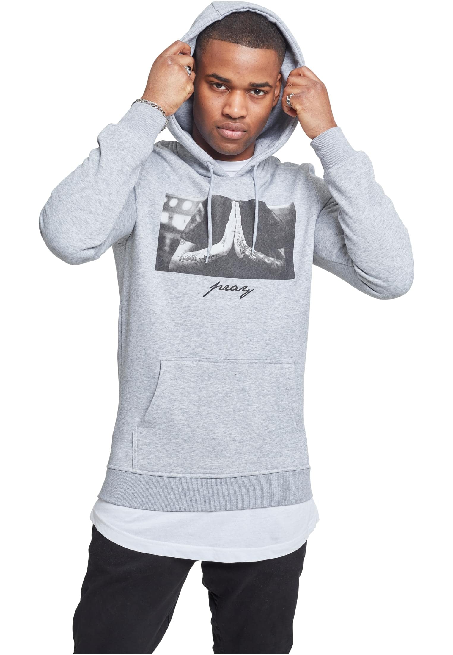 Mister Tee Herren Pray Hoody