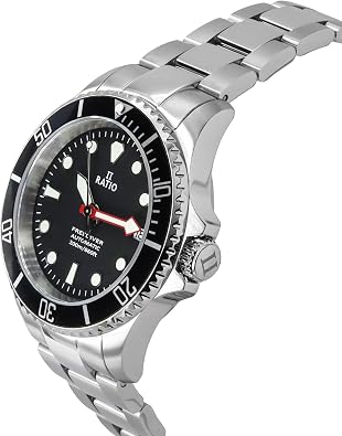 RATIO FreeDiver Sapphire Crystal Diver Watch Japanese Automatic Movement Dive Watch 200m Water Resistant Diving Watch for Men