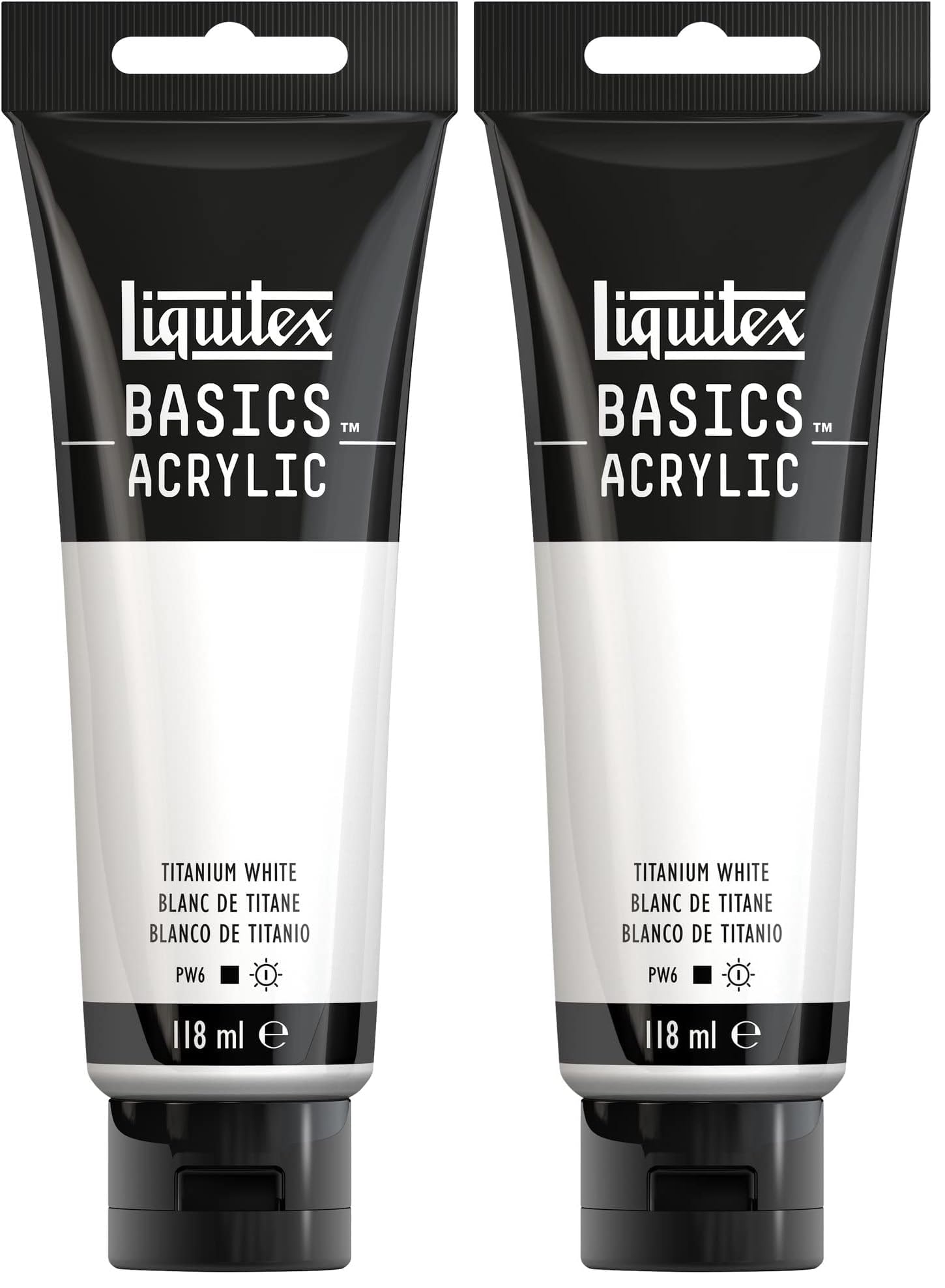 LIQUITEX Basics Acrylic Paint, Mars Black, 118 ml Tube — view 27
